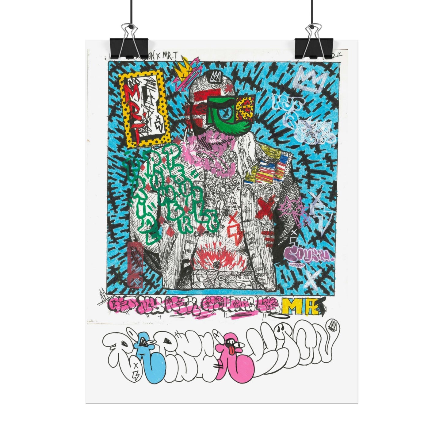 Rapscallion Lord Of Dog Action Hero Rolled Poster