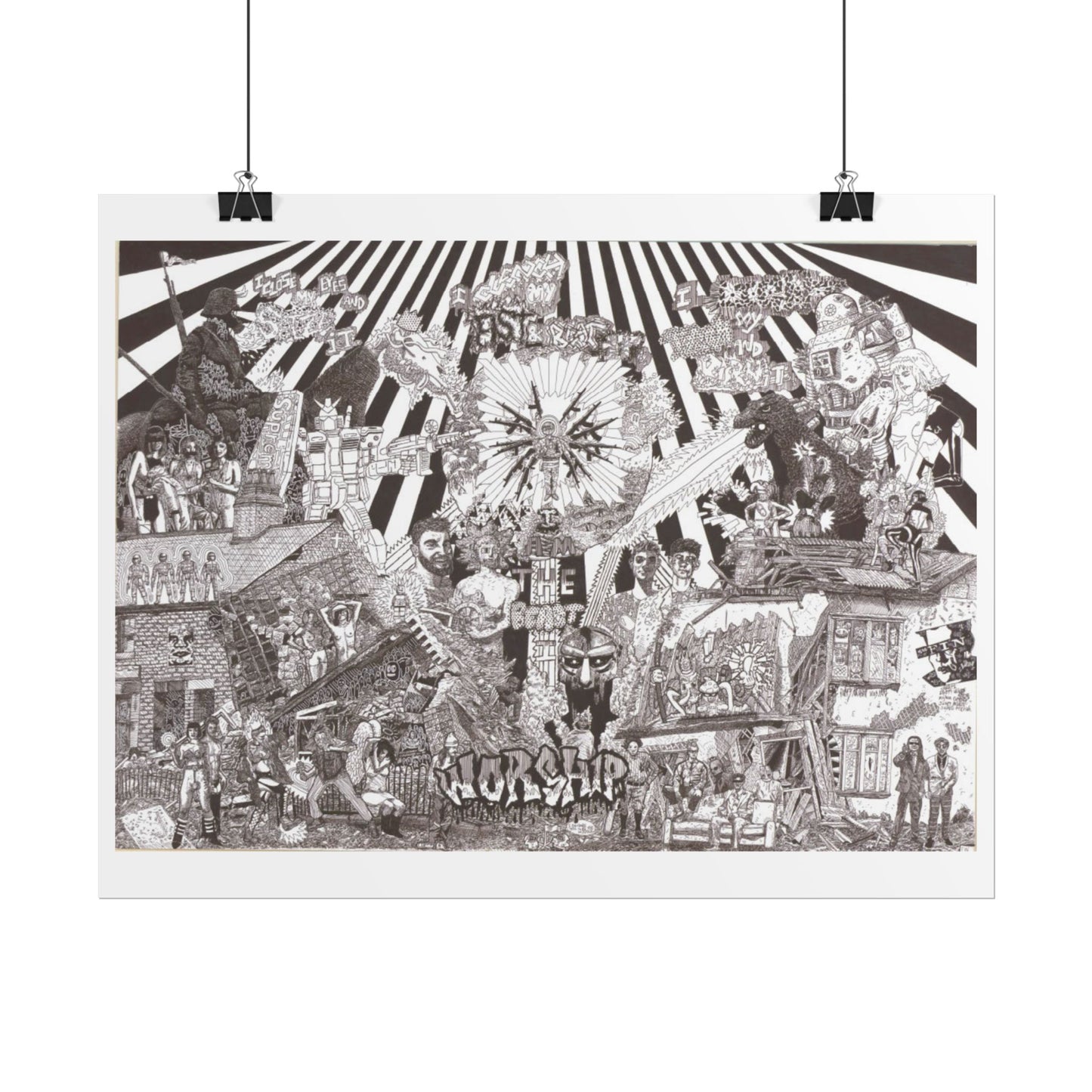 Rapscallion Big Boy Piece Rolled Poster
