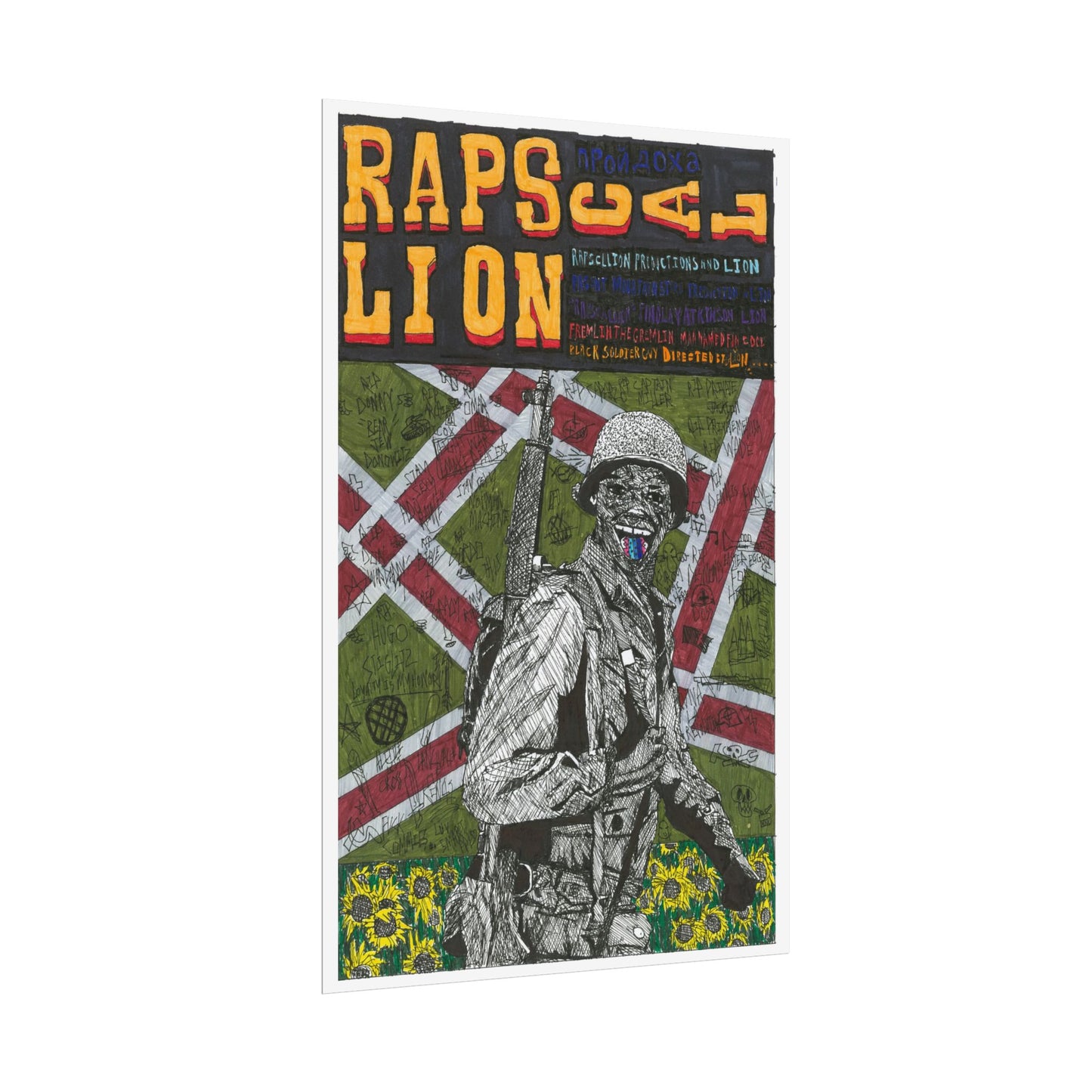 Rapscallion Spaghetti Movie Rolled Poster