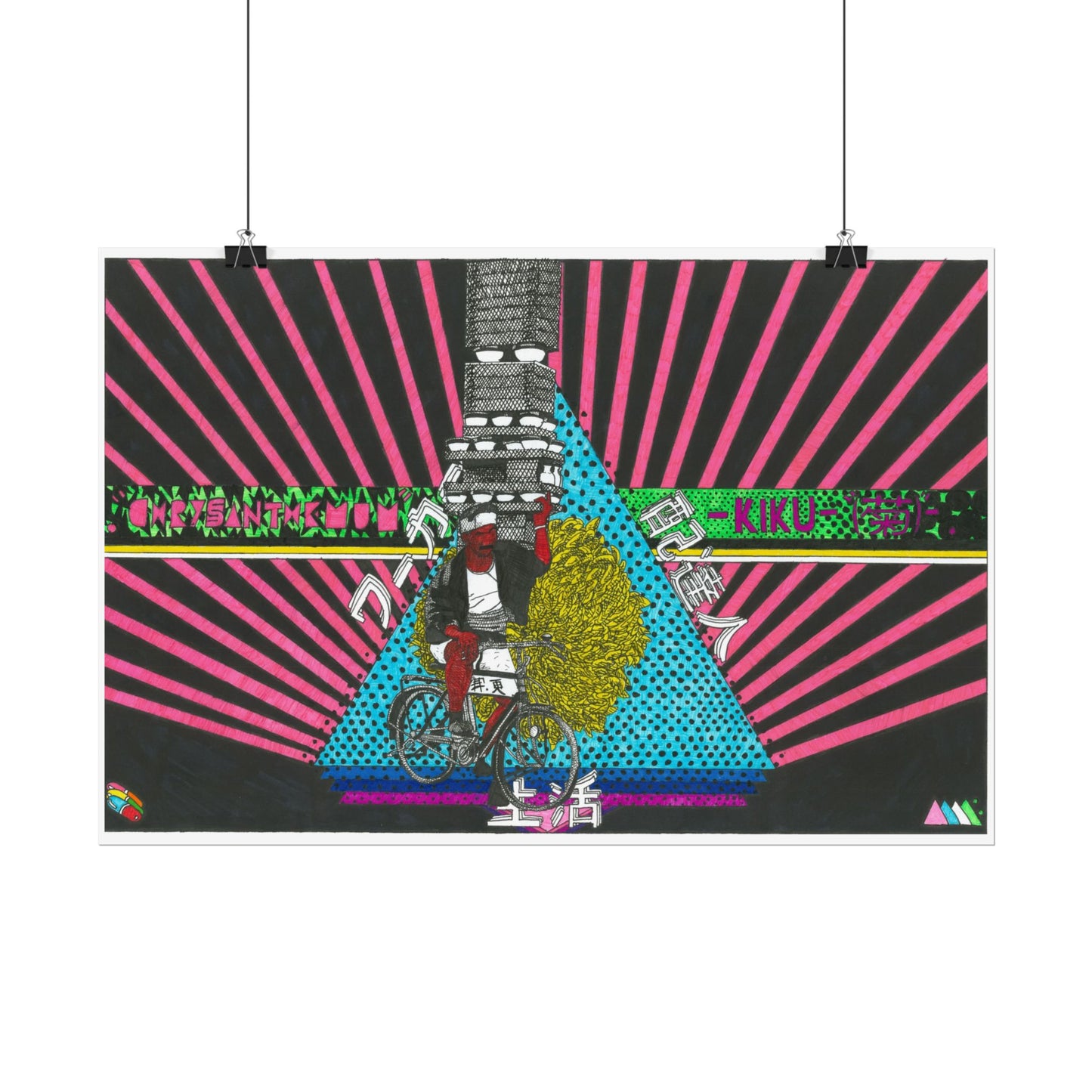 Rapscallion Crysanthemum Rolled Poster