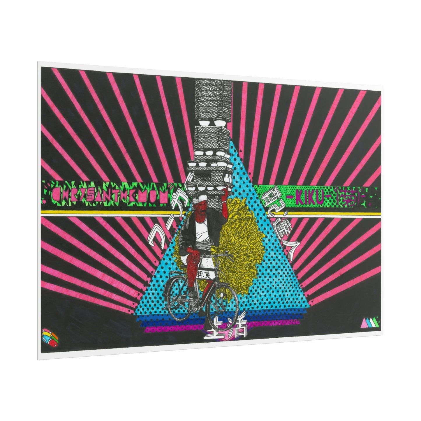 Rapscallion Crysanthemum Rolled Poster