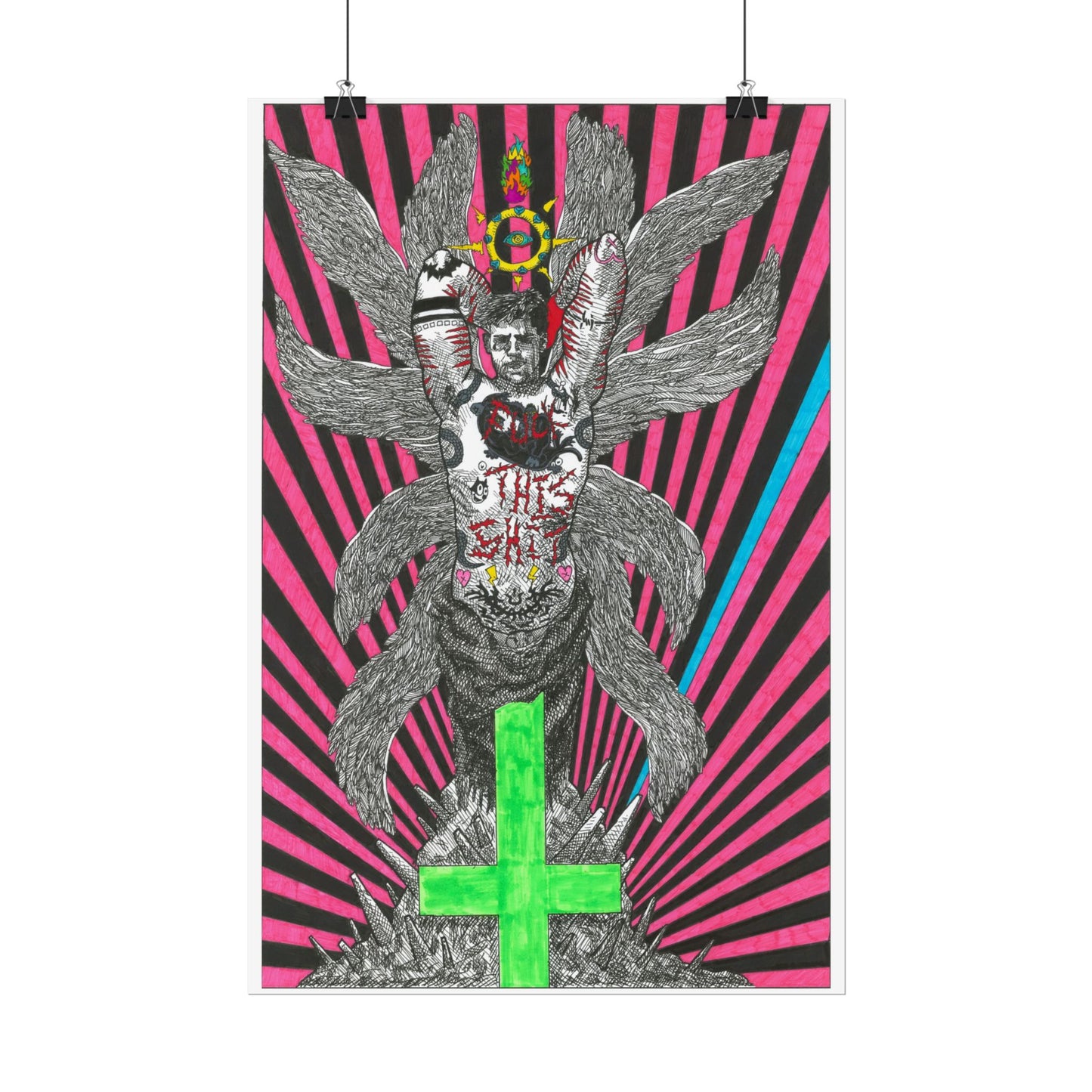 Rapscallion Ego Angel Rolled Poster