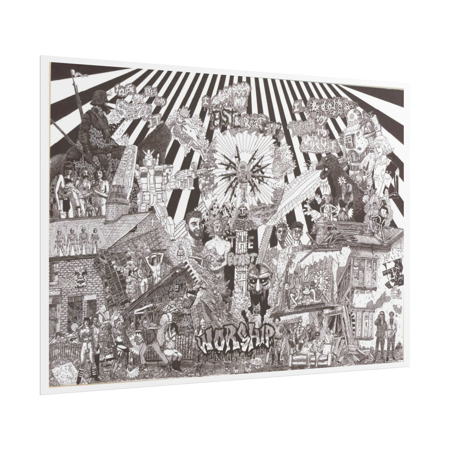 Rapscallion Big Boy Piece Rolled Poster