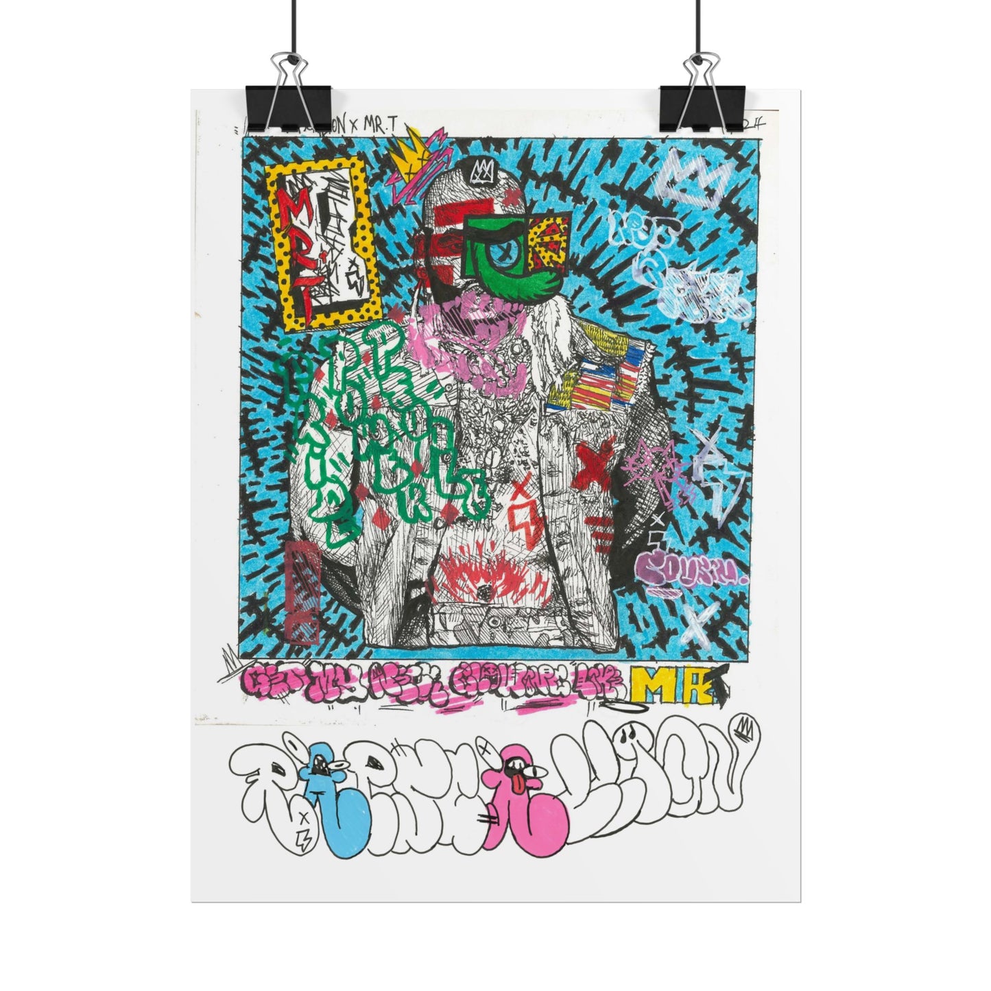Rapscallion Lord Of Dog Action Hero Rolled Poster