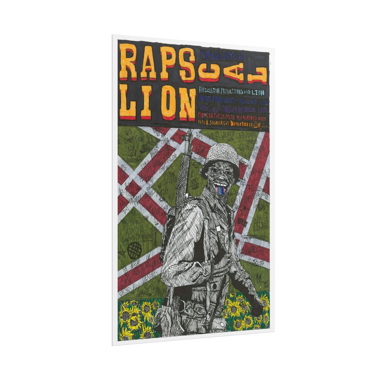 Rapscallion Spaghetti Movie Rolled Poster