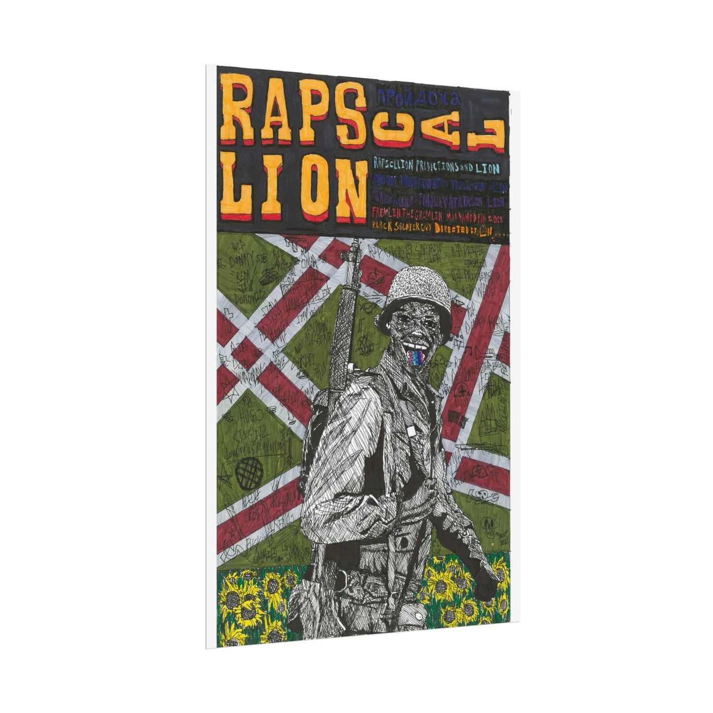 Rapscallion Spaghetti Movie Rolled Poster
