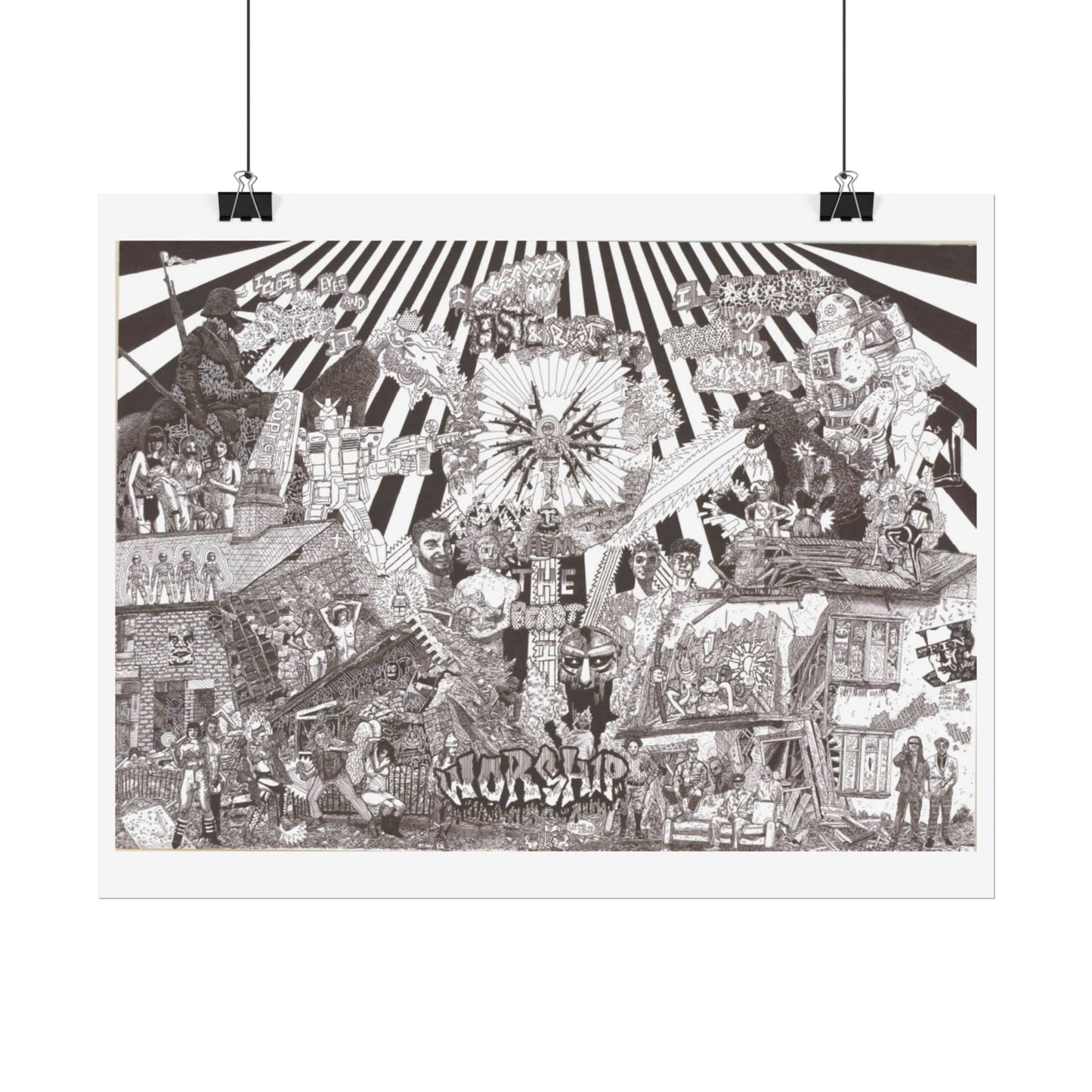Rapscallion Big Boy Piece Rolled Poster