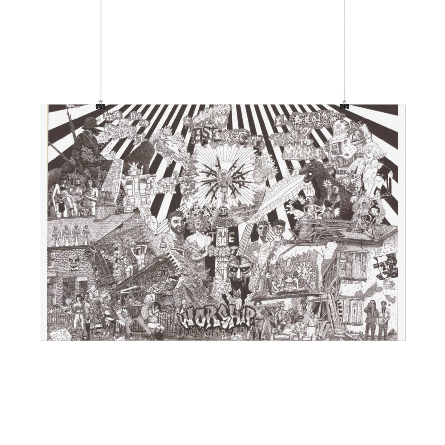 Rapscallion Big Boy Piece Rolled Poster