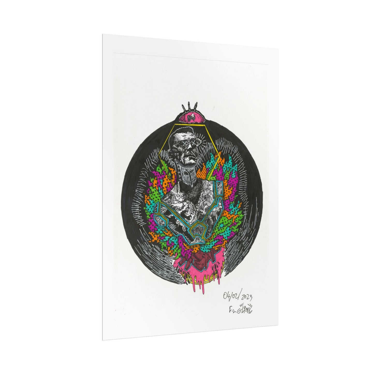 Rapscallion Tattooed Don Poster