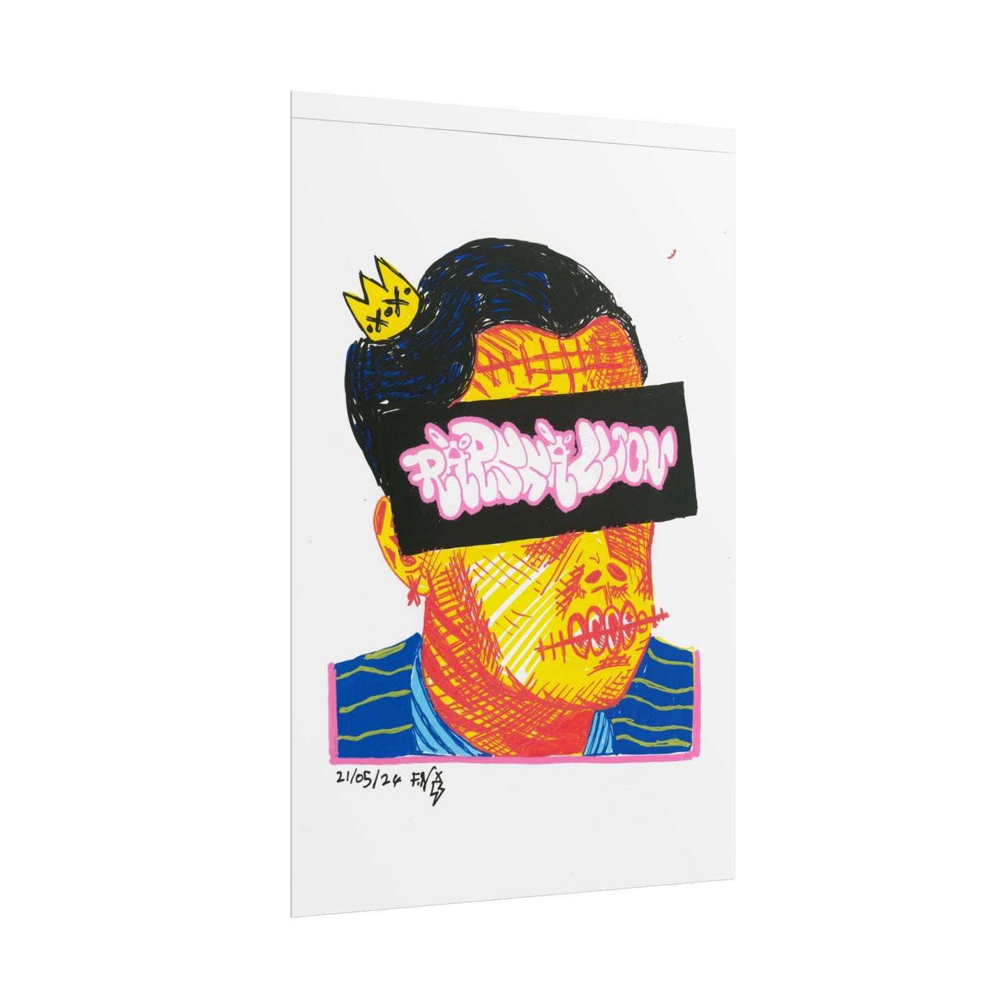 Dog of Streets Rapscallion Rolled Poster