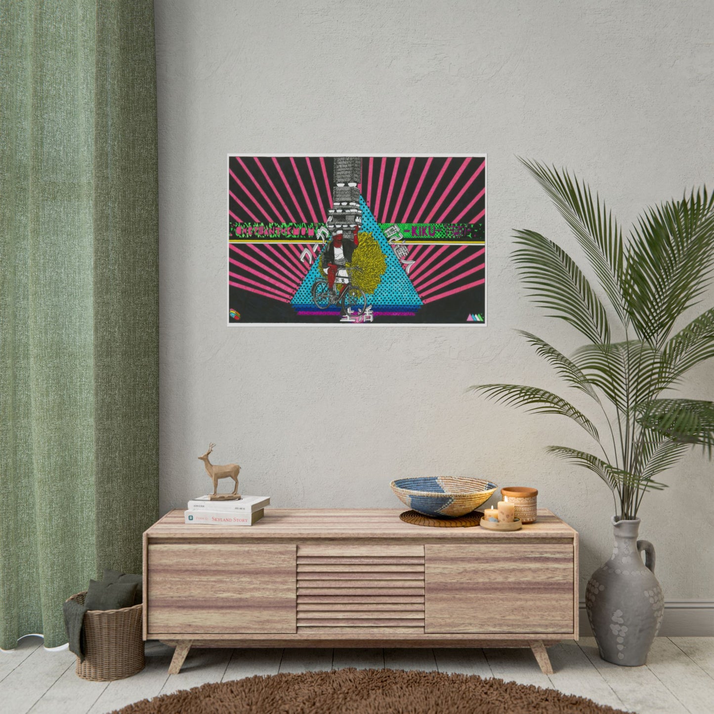 Rapscallion Crysanthemum Rolled Poster