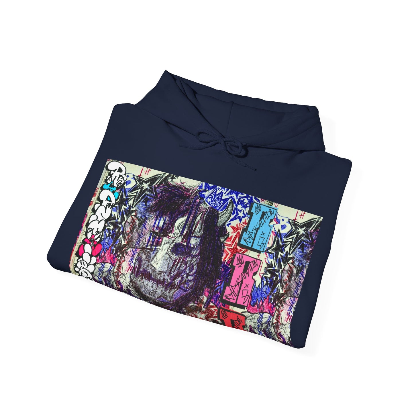 Rapscallion Oni Mask Hoodie Uni Sex Merch