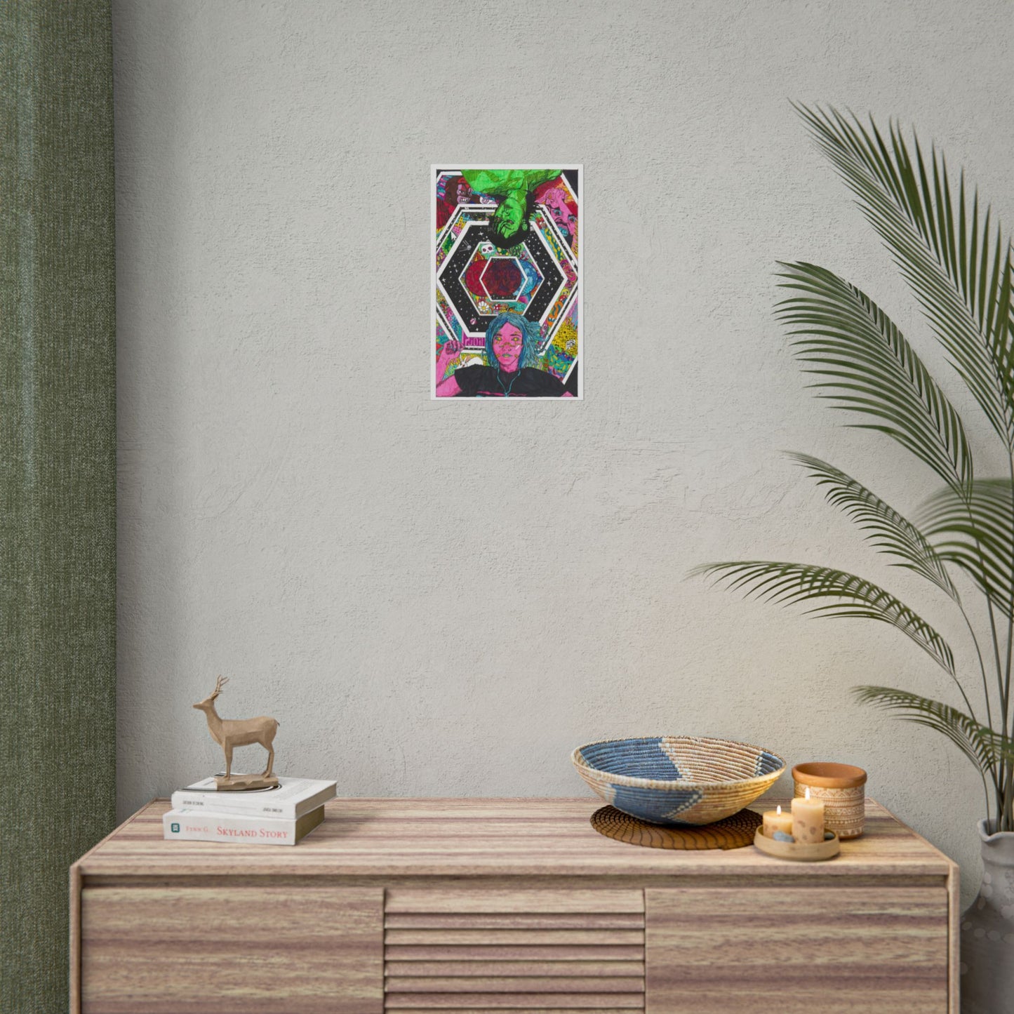 Rapscallion Space Song Rolled Poster