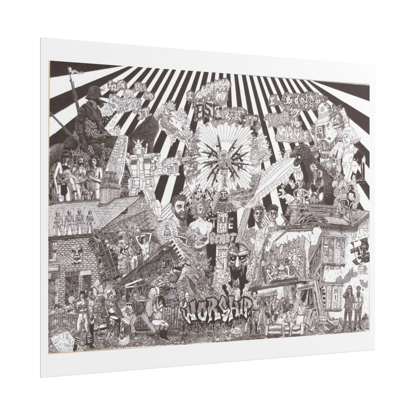 Rapscallion Big Boy Piece Rolled Poster