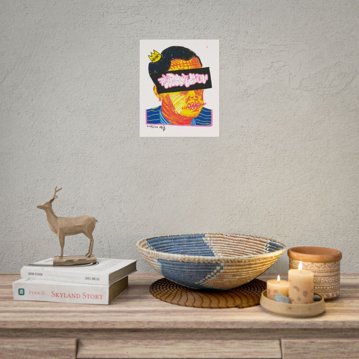 Dog of Streets Rapscallion Rolled Poster