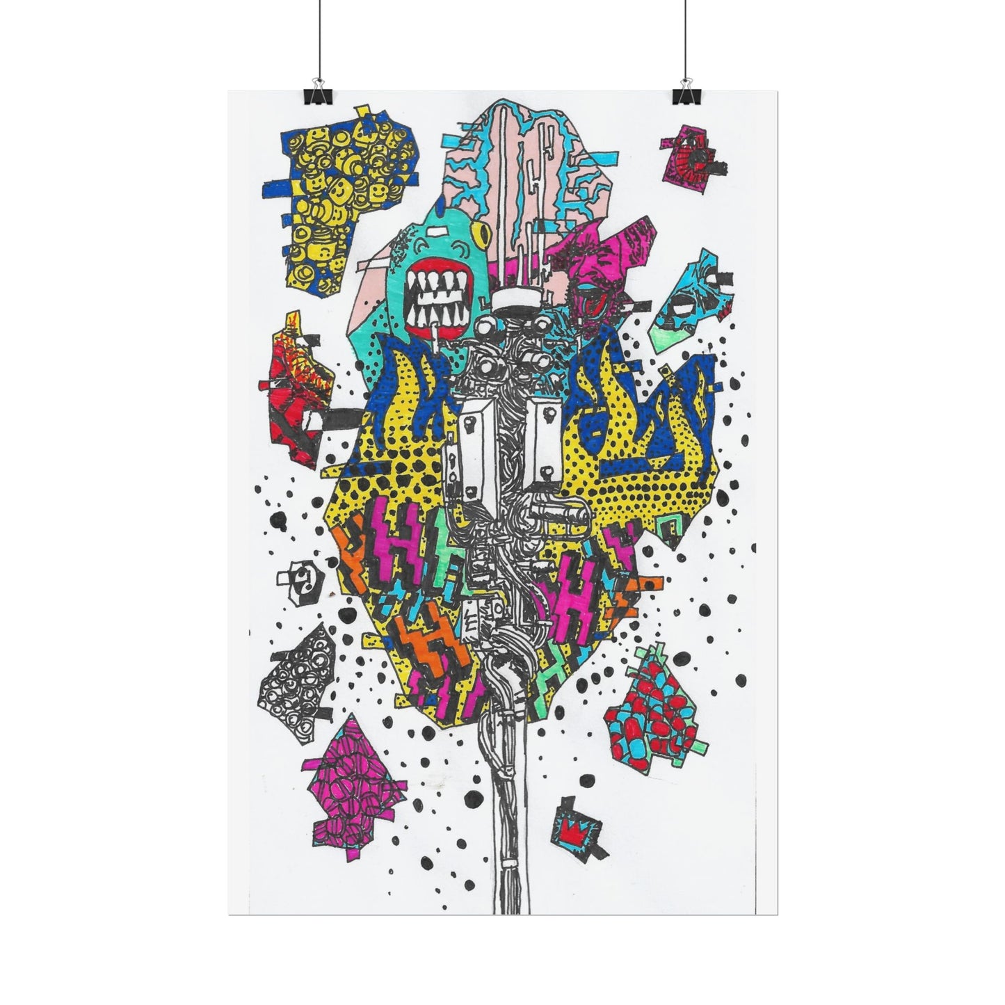 Rapscallion Pylon Rolled Poster