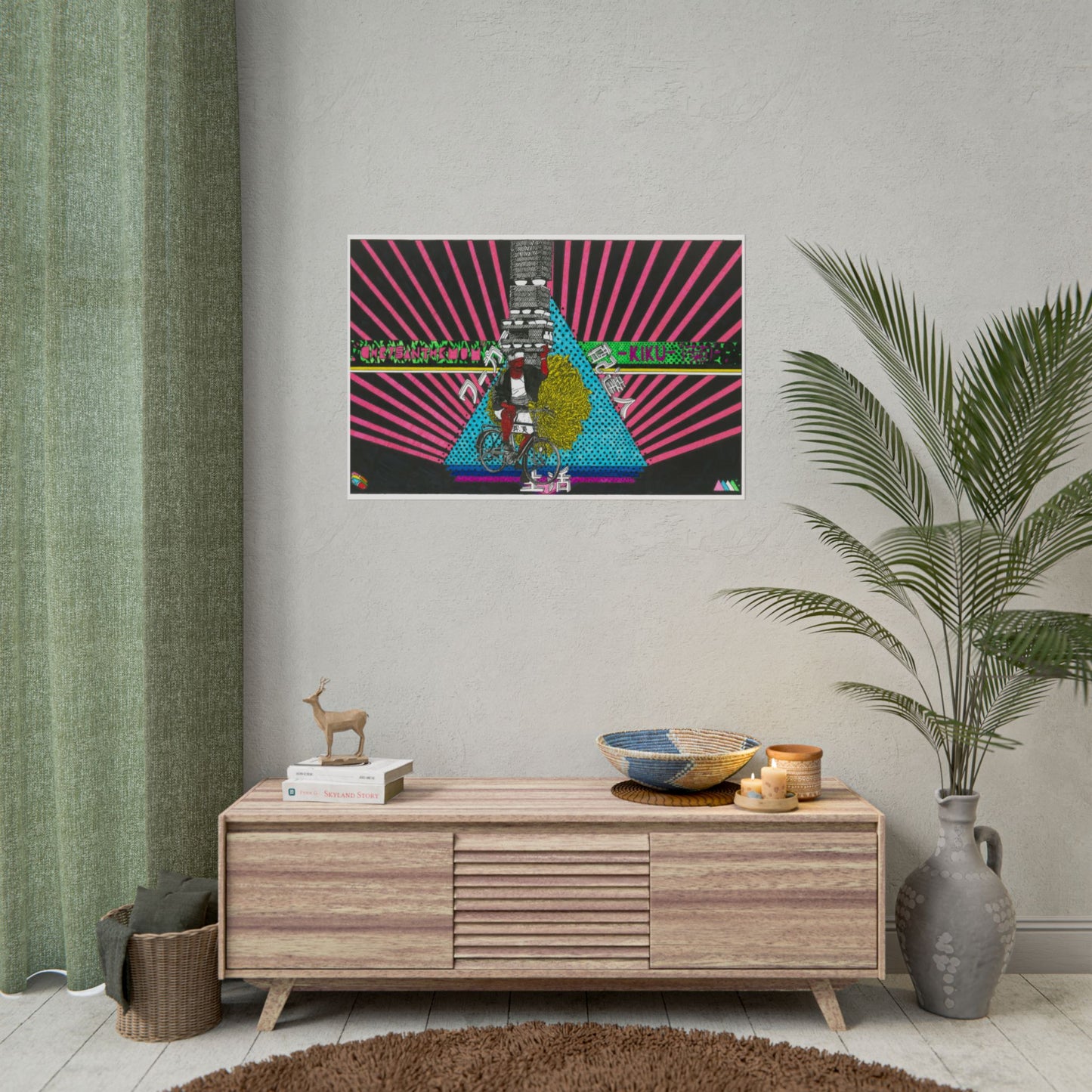 Rapscallion Crysanthemum Rolled Poster