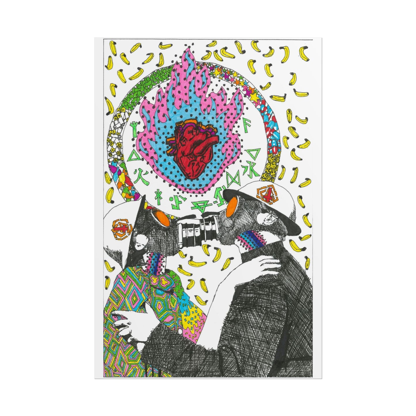 Rapscallion Quarantined Kiss Rolled Poster