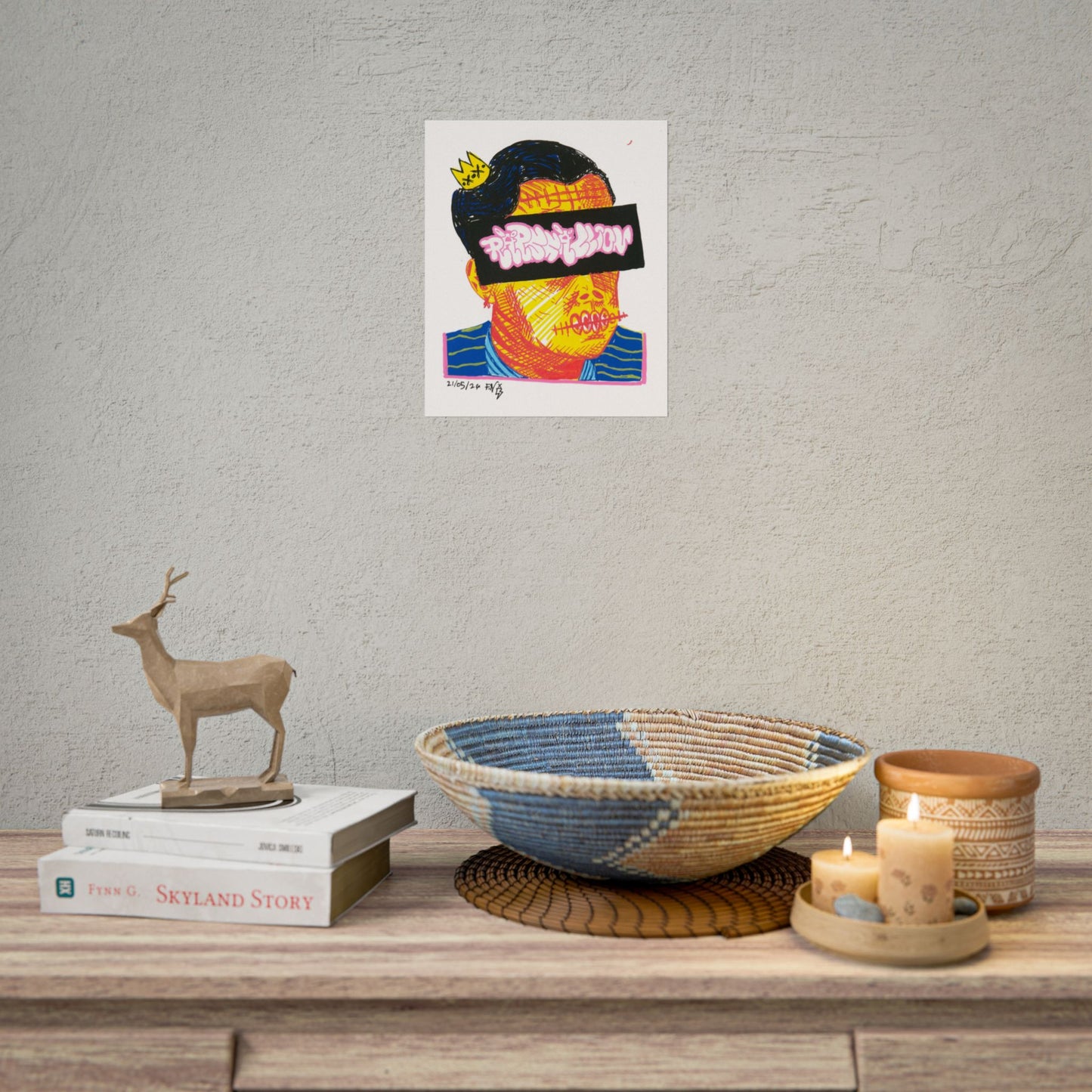 Dog of Streets Rapscallion Rolled Poster