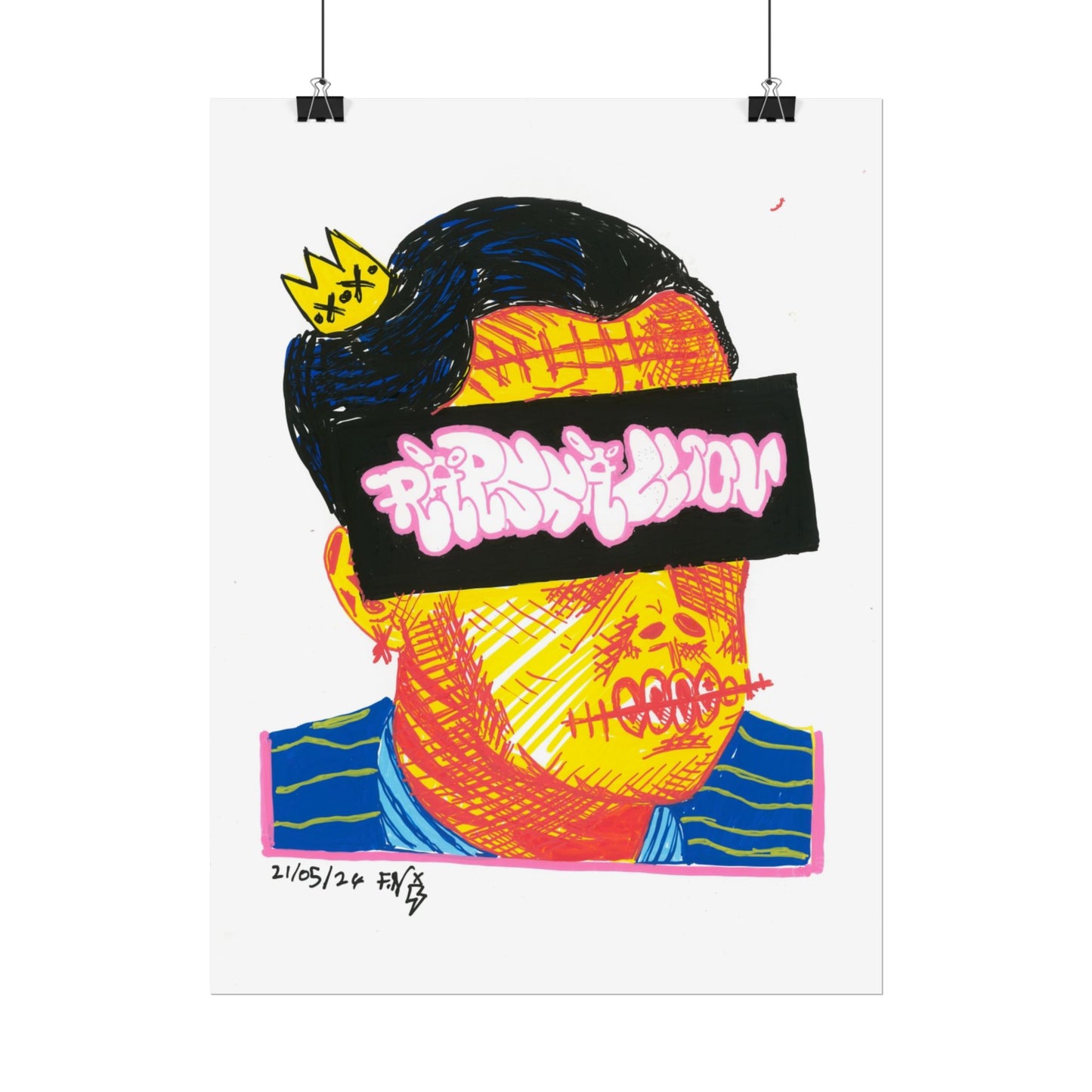Dog of Streets Rapscallion Rolled Poster