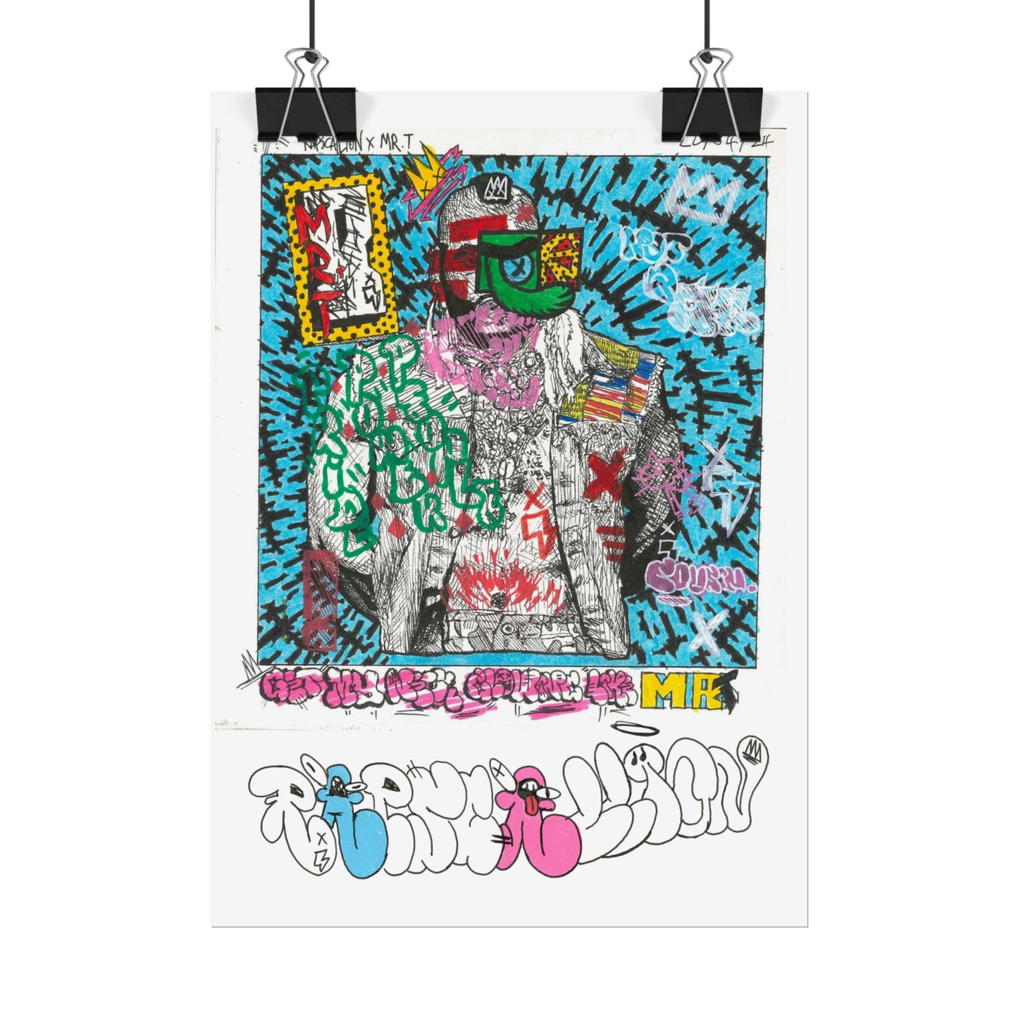 Rapscallion Lord Of Dog Action Hero Rolled Poster