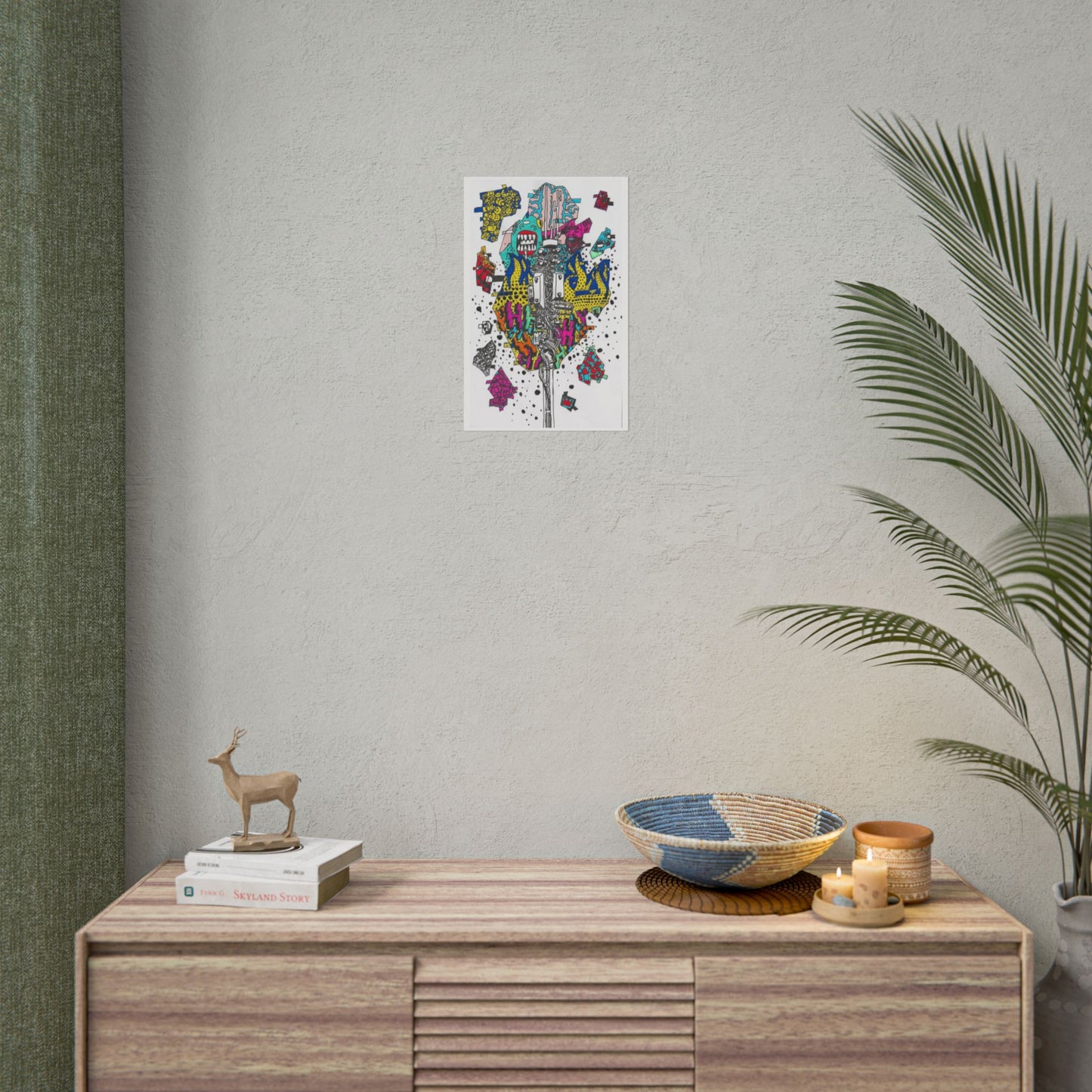 Rapscallion Pylon Rolled Poster