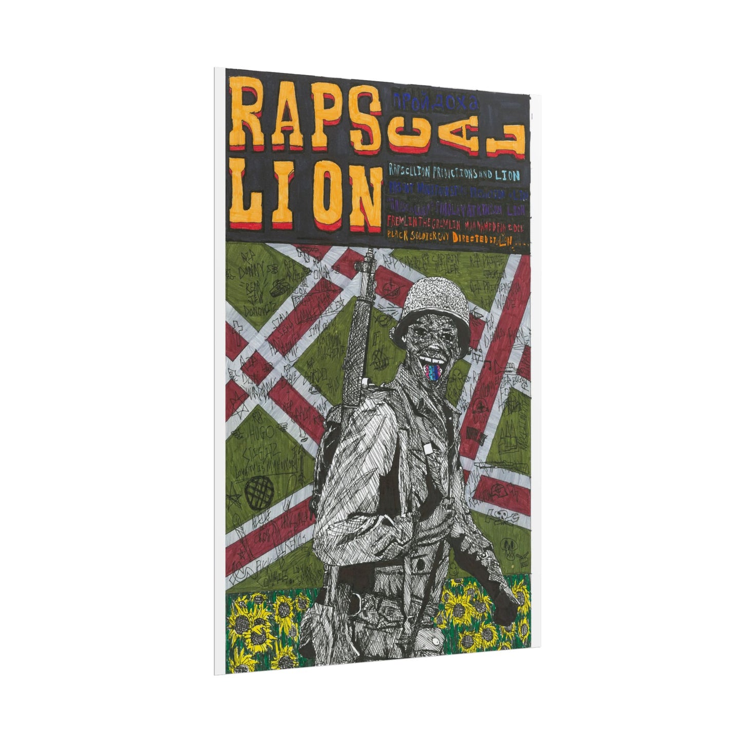 Rapscallion Spaghetti Movie Rolled Poster