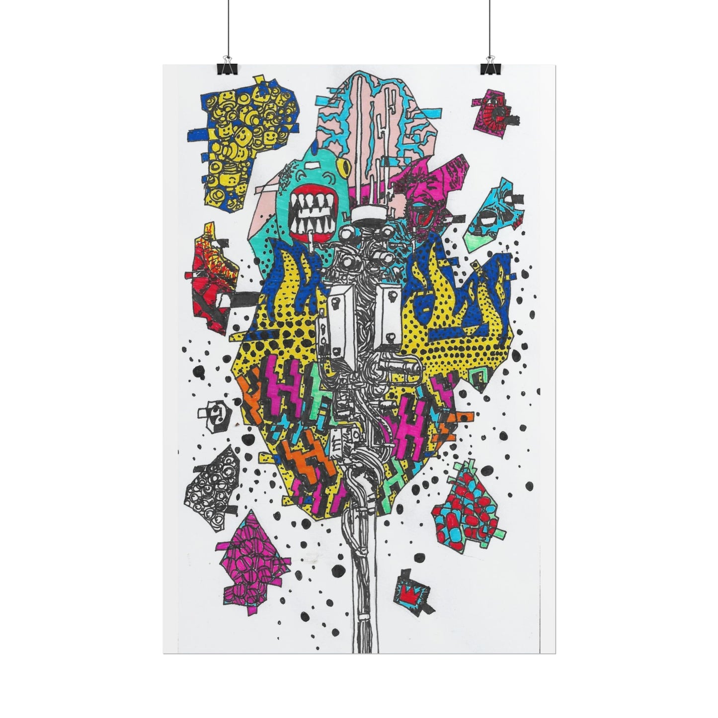 Rapscallion Pylon Rolled Poster