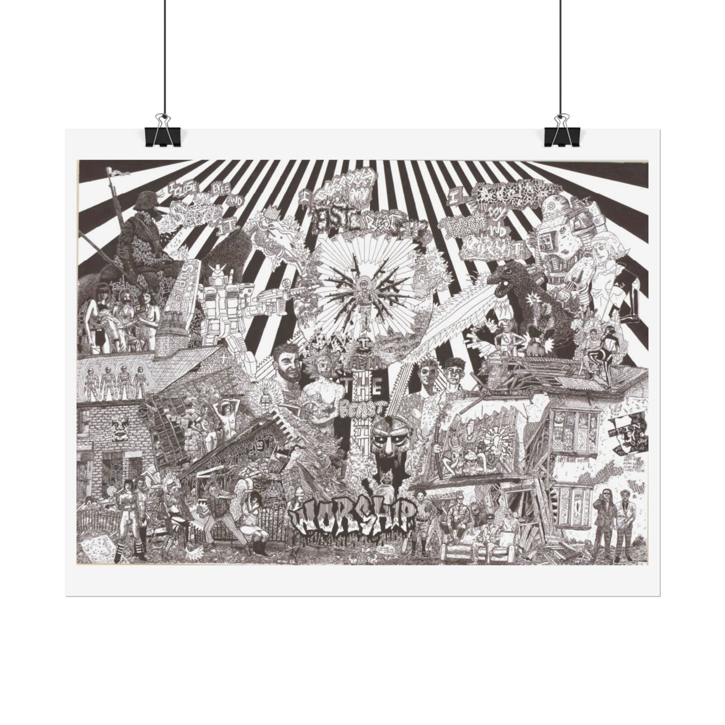 Rapscallion Big Boy Piece Rolled Poster