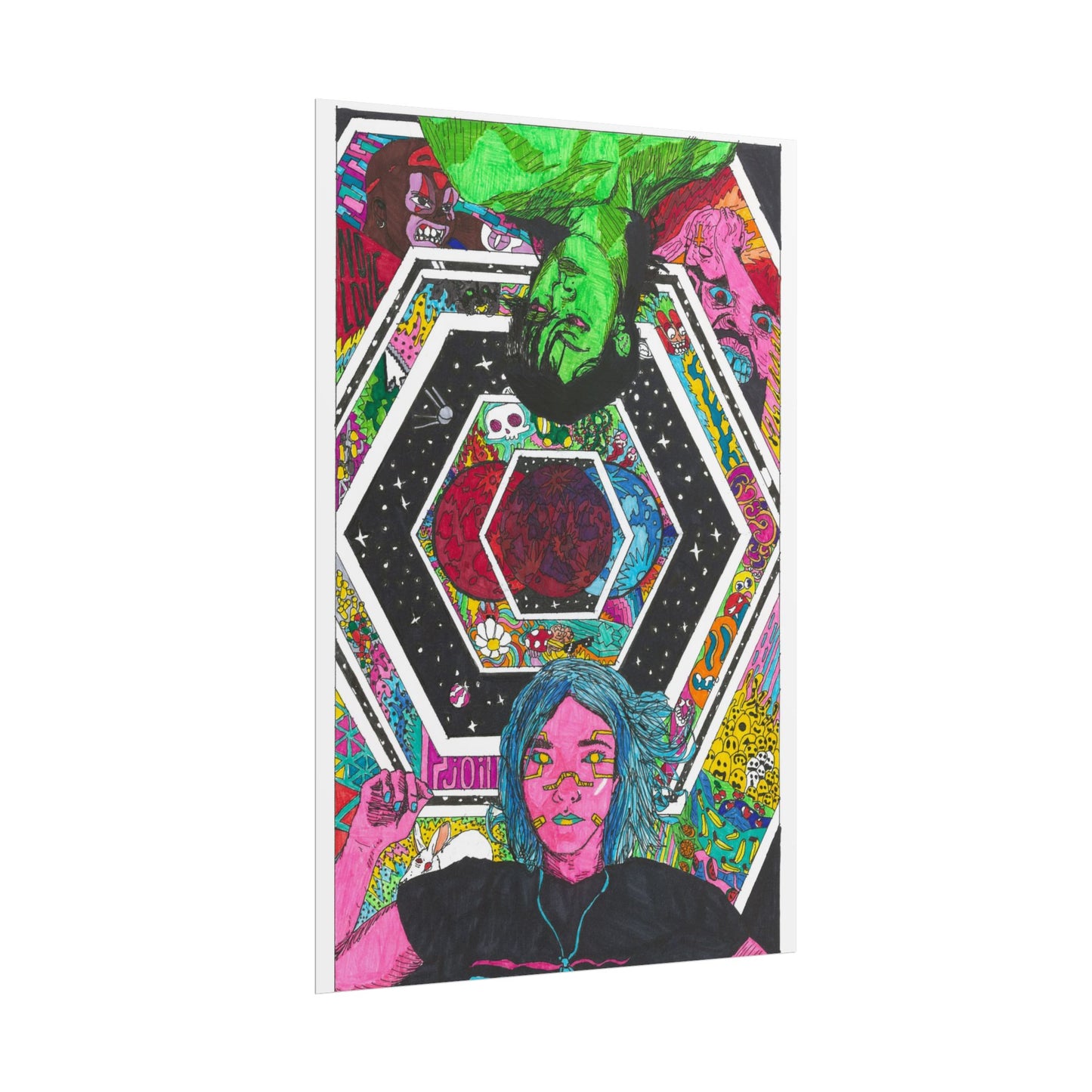 Rapscallion Space Song Rolled Poster