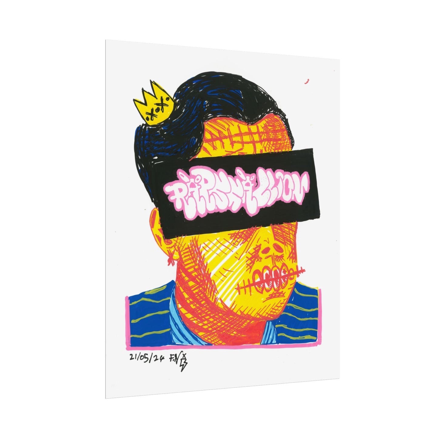 Dog of Streets Rapscallion Rolled Poster