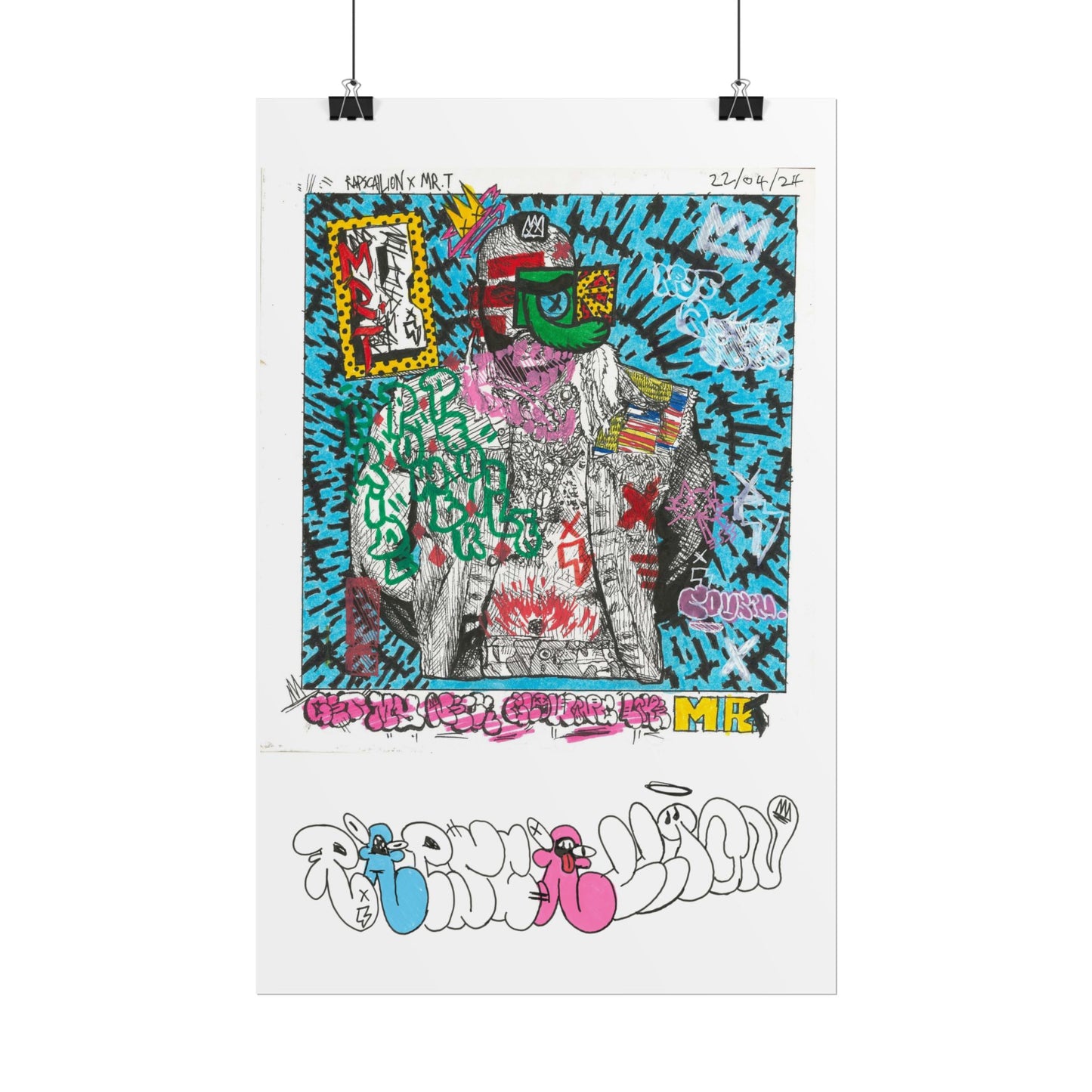 Rapscallion Lord Of Dog Action Hero Rolled Poster