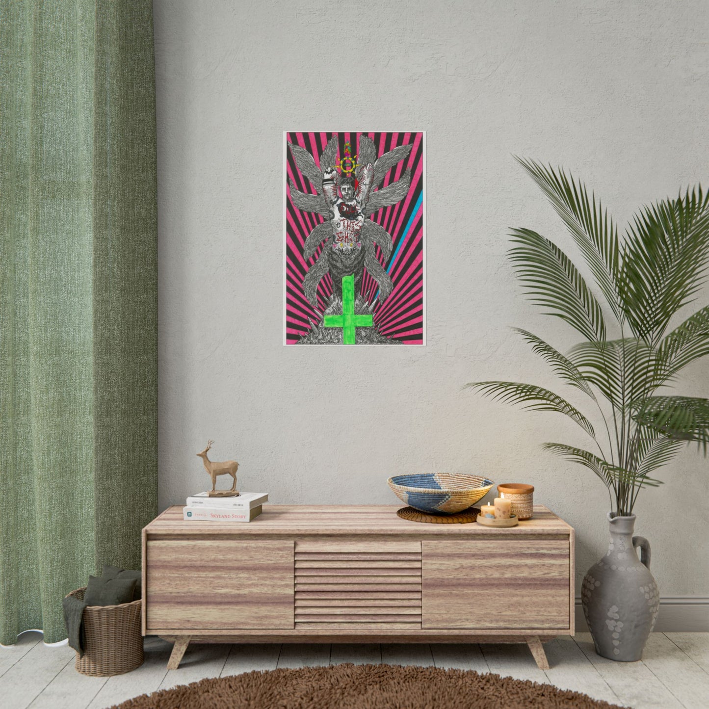 Rapscallion Ego Angel Rolled Poster