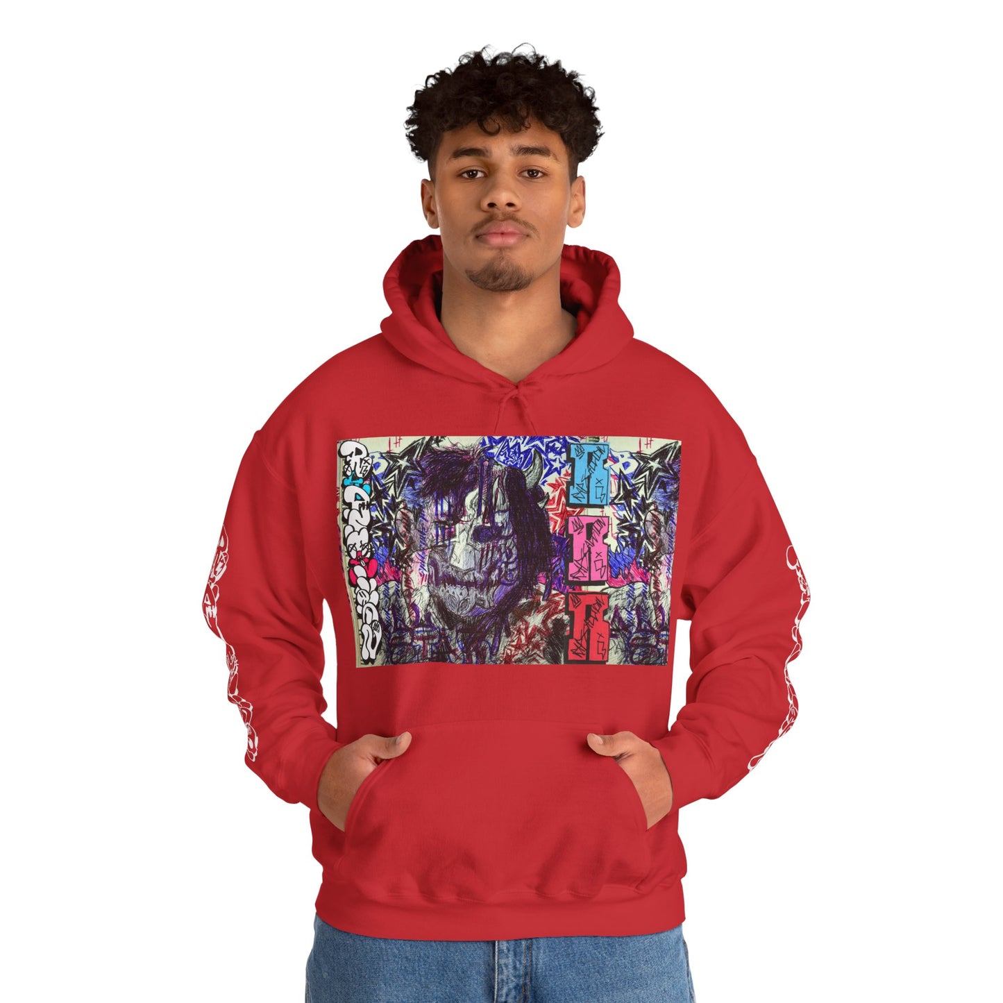 Rapscallion Oni Mask Hoodie Uni Sex Merch