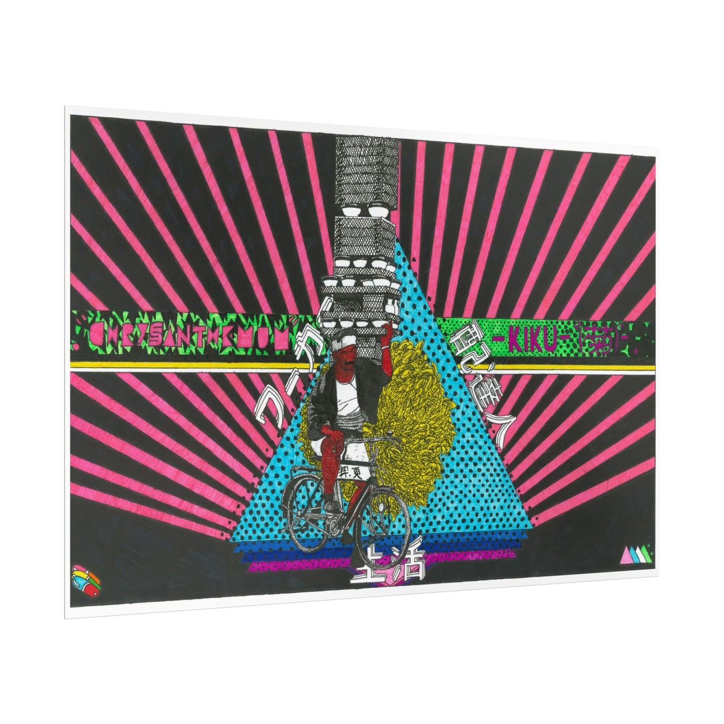 Rapscallion Crysanthemum Rolled Poster