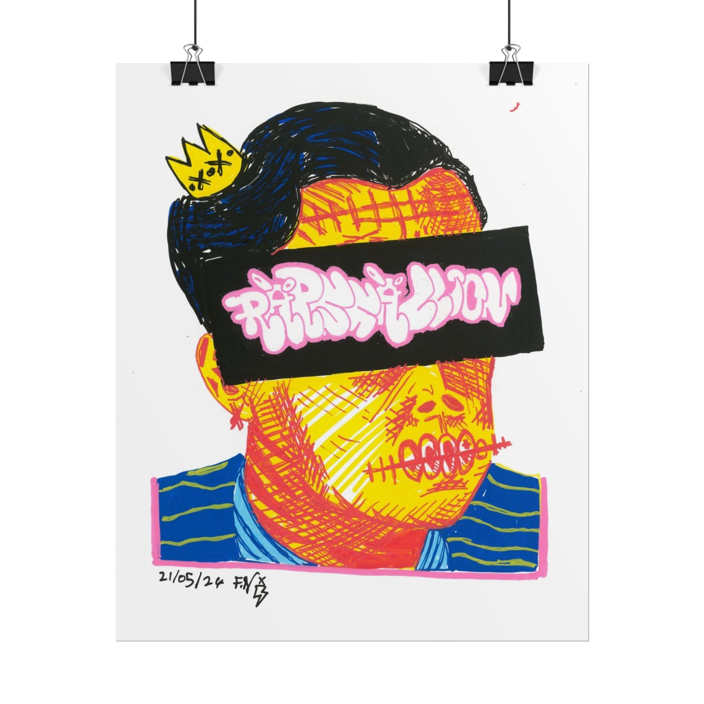 Dog of Streets Rapscallion Rolled Poster