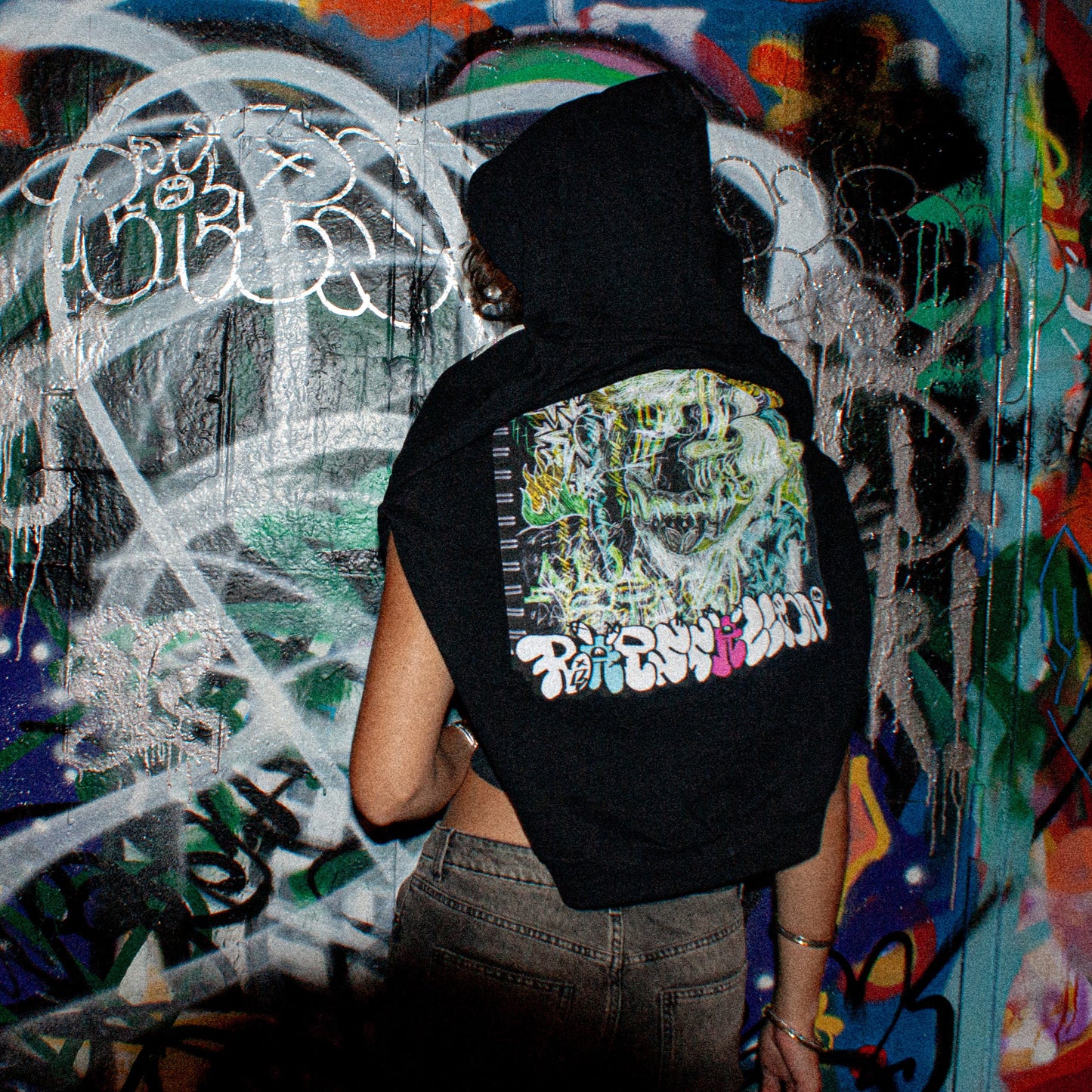 Rapscallion Oni Mask Hoodie Uni Sex Merch