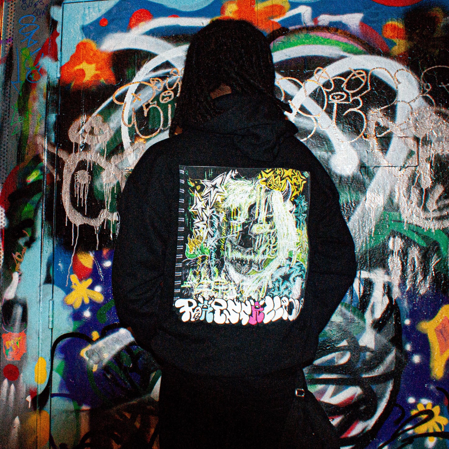 Rapscallion Oni Mask Hoodie Uni Sex Merch