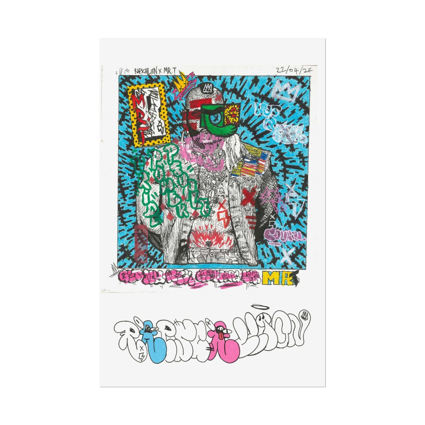 Rapscallion Lord Of Dog Action Hero Rolled Poster
