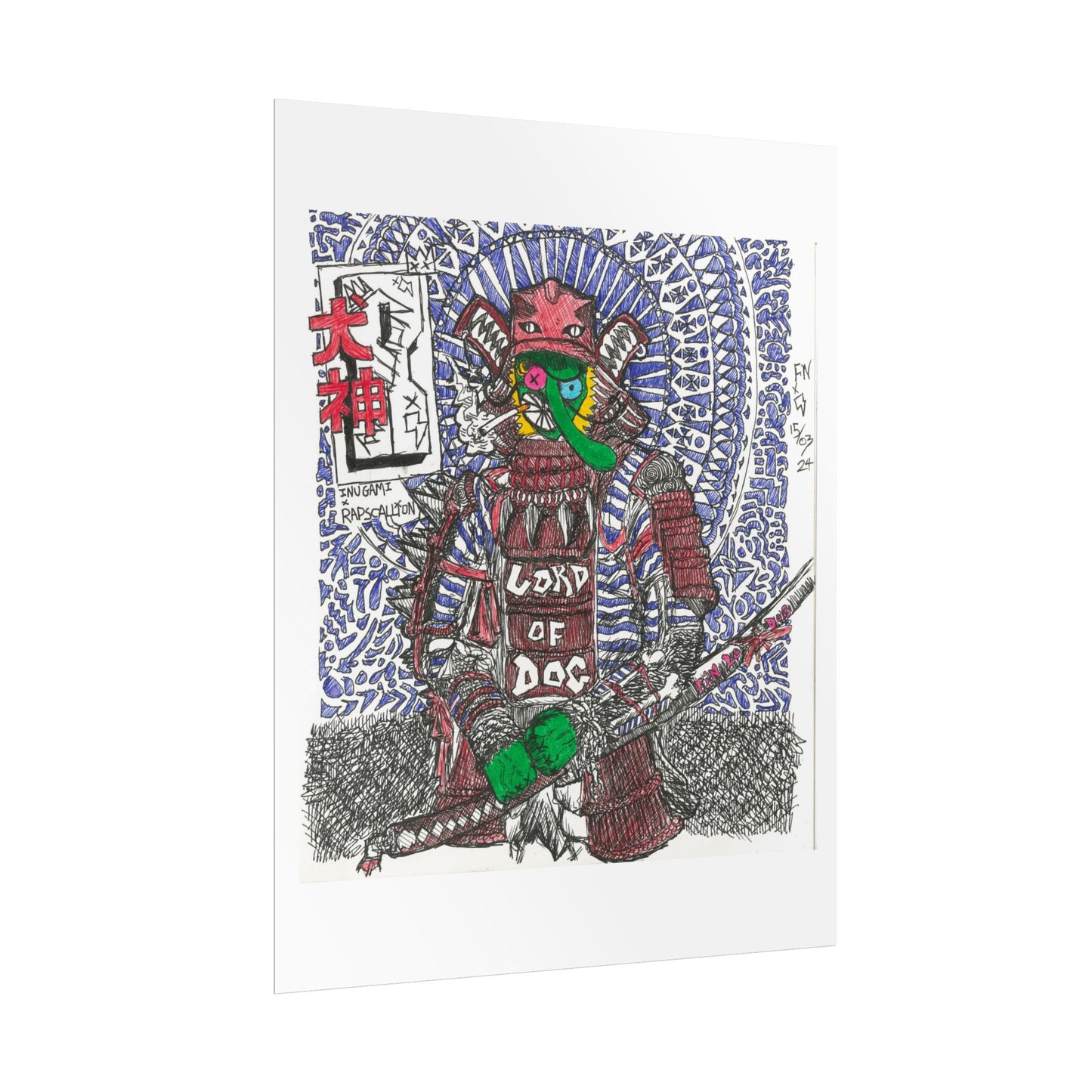 Rapscallion x Lord Of Dog Rolled Poster