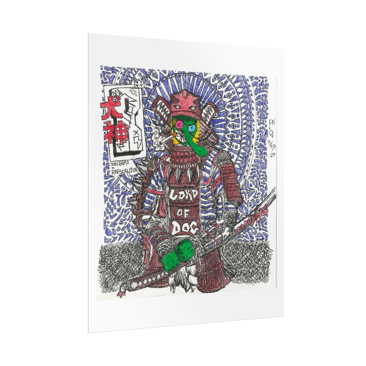 Rapscallion x Lord Of Dog Rolled Poster