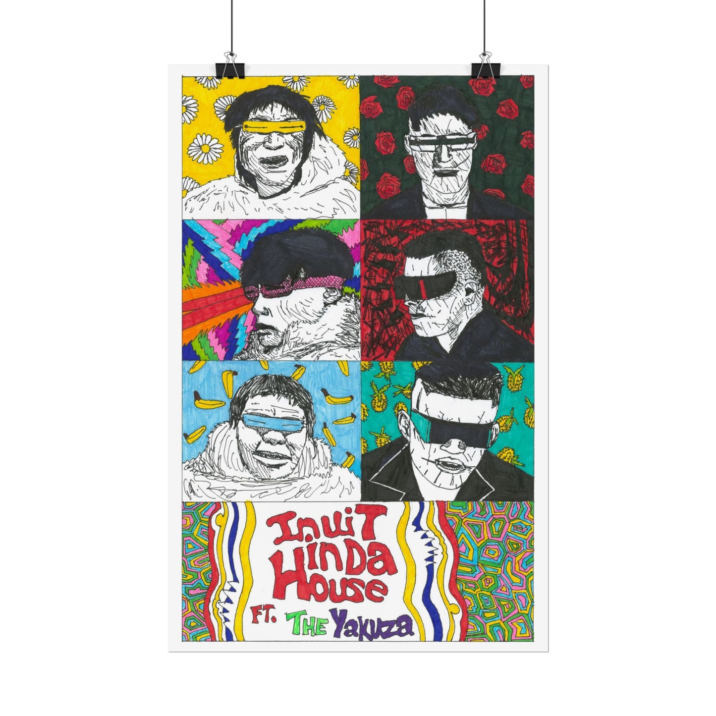 Rapscallion Inuit In Da House Rolled Poster