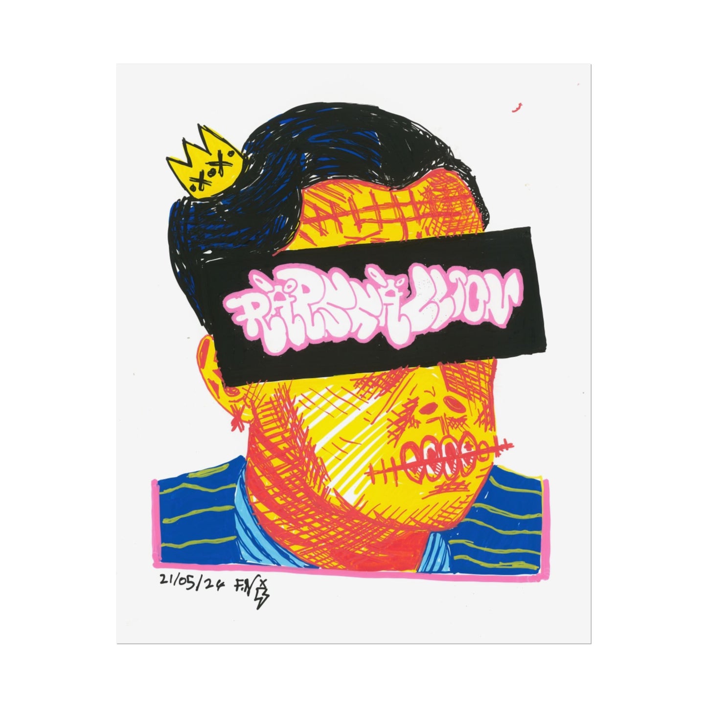 Dog of Streets Rapscallion Rolled Poster