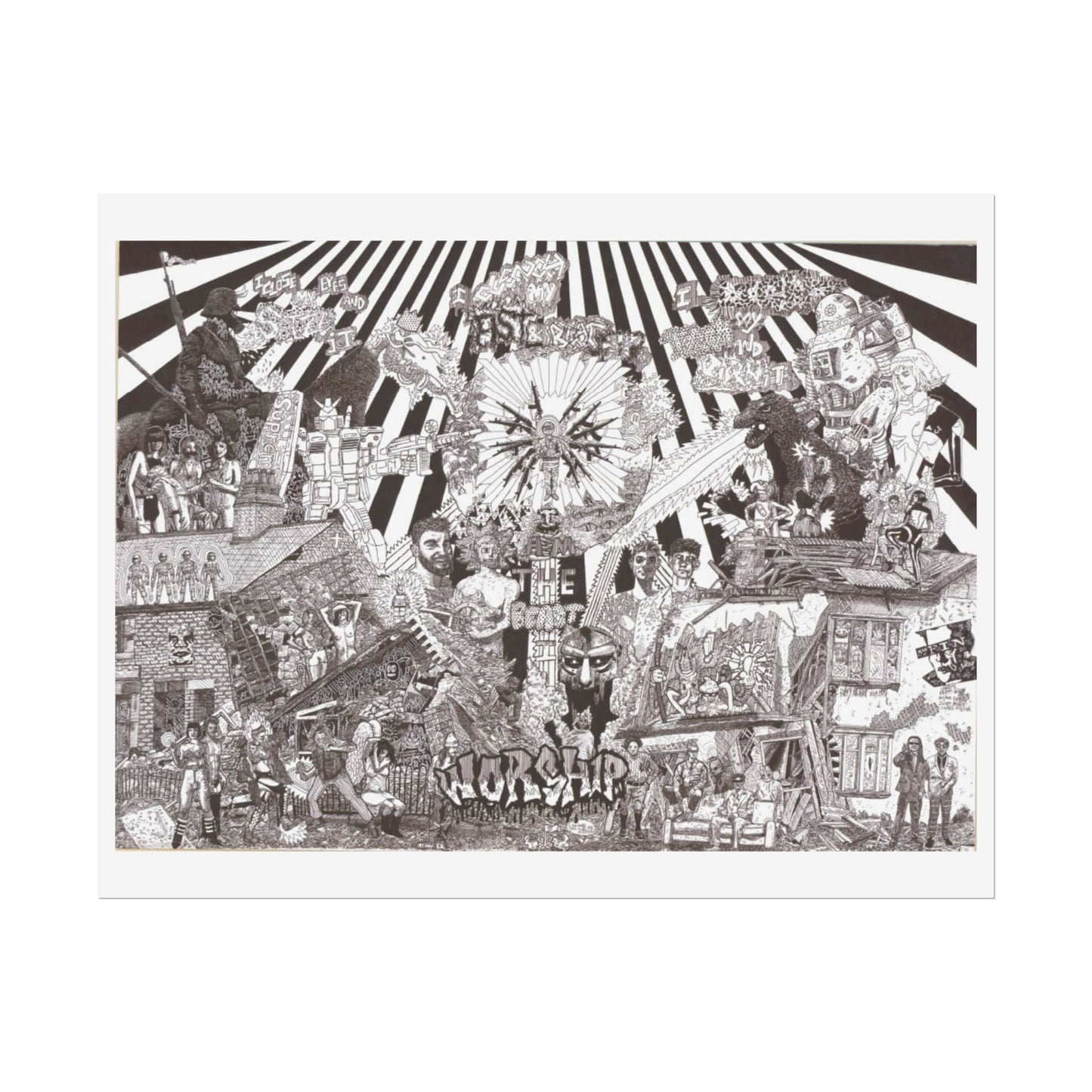 Rapscallion Big Boy Piece Rolled Poster