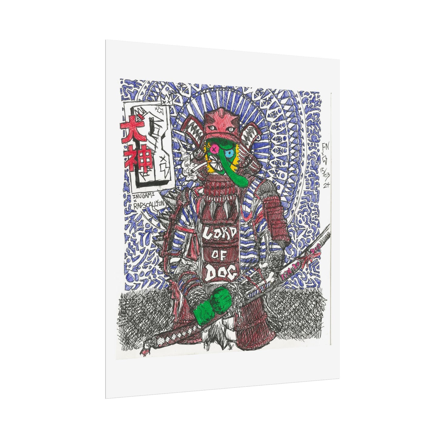 Rapscallion x Lord Of Dog Rolled Poster
