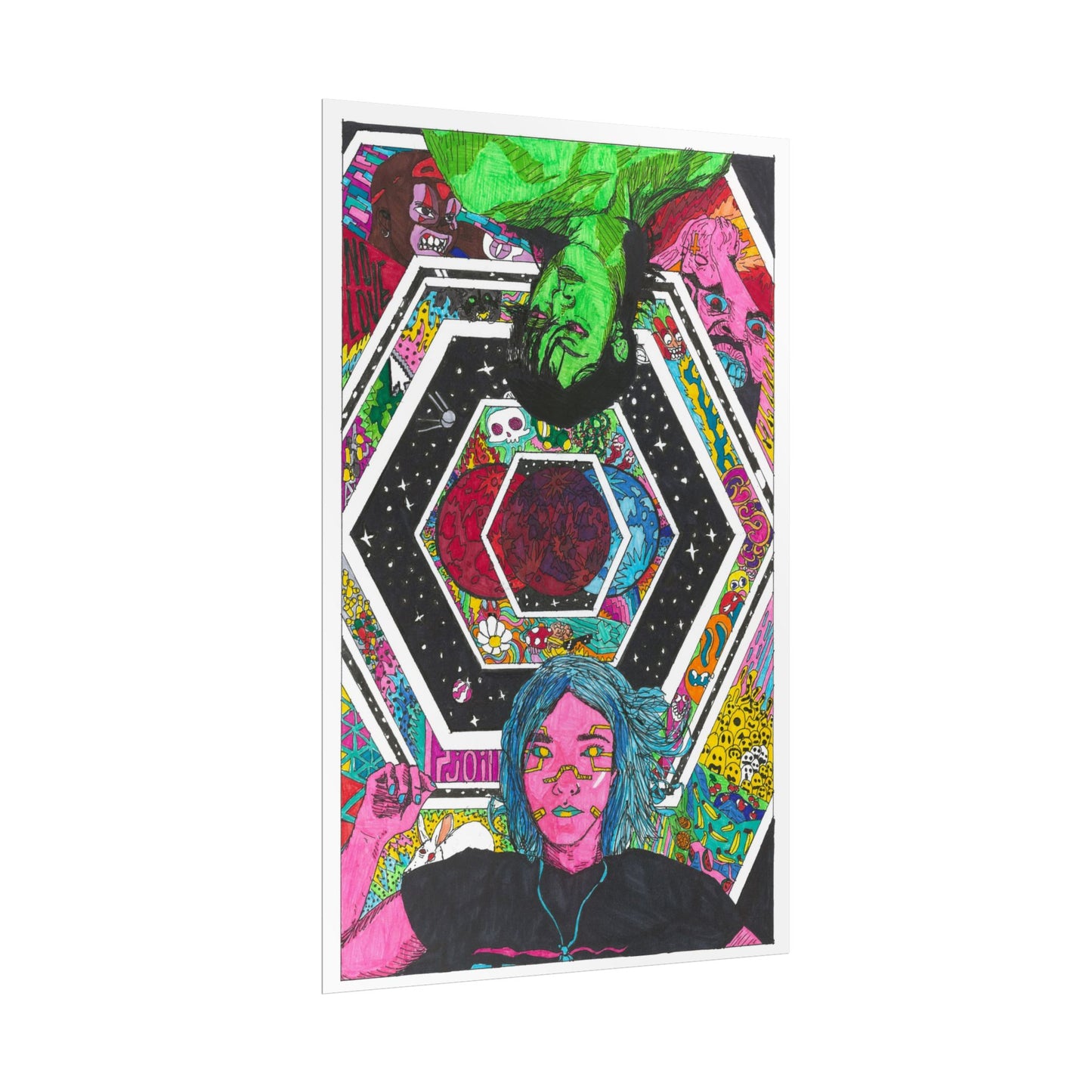 Rapscallion Space Song Rolled Poster