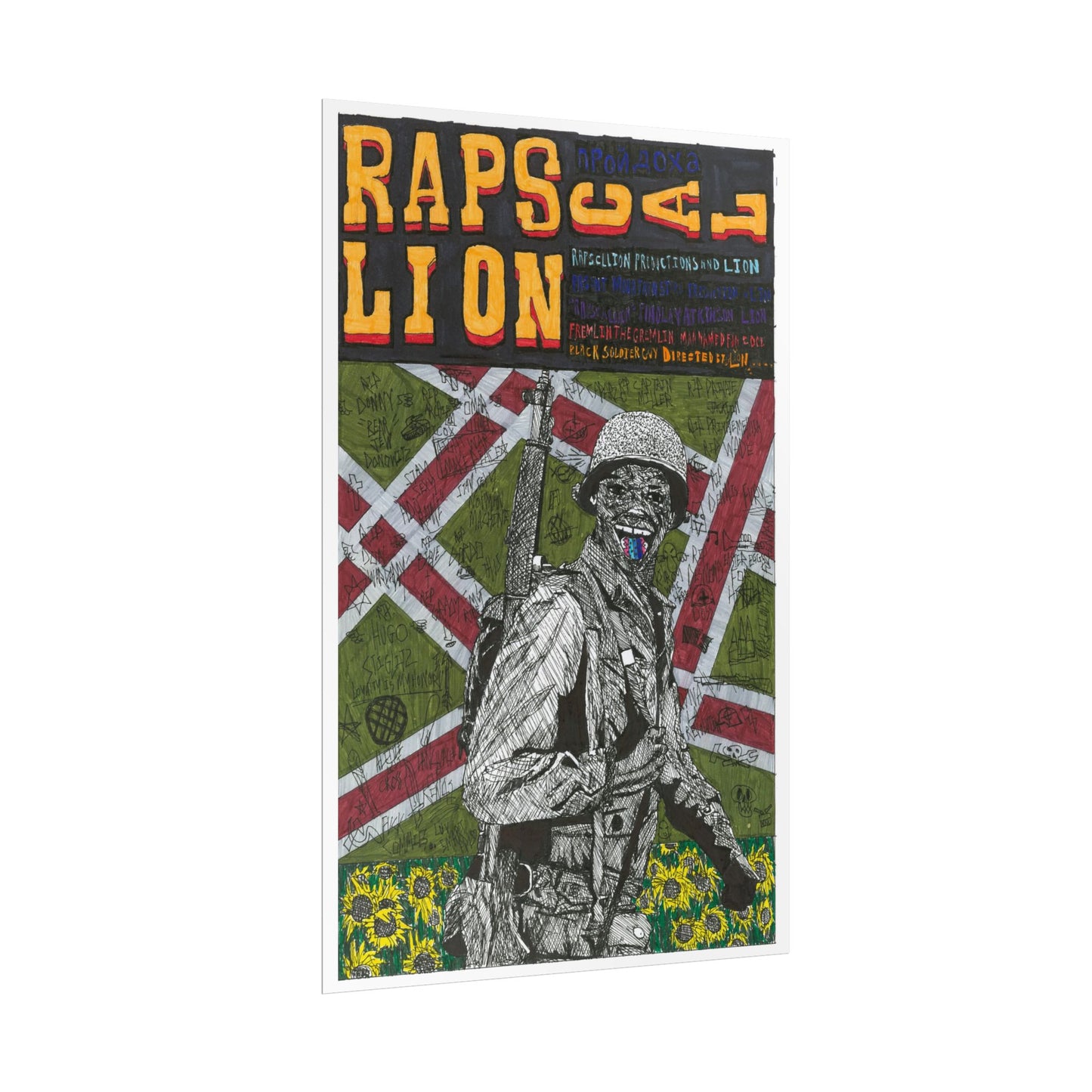 Rapscallion Spaghetti Movie Rolled Poster
