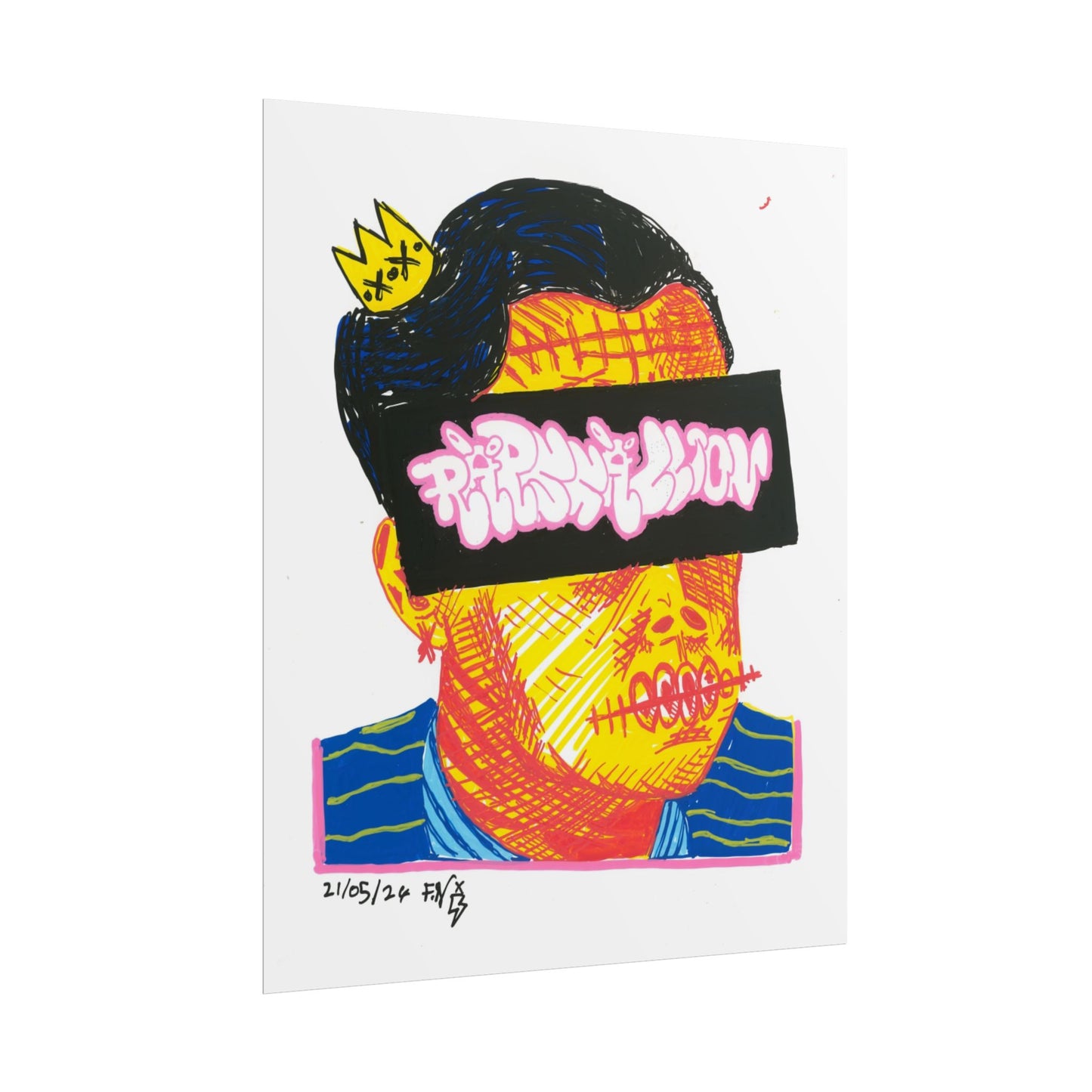 Dog of Streets Rapscallion Rolled Poster