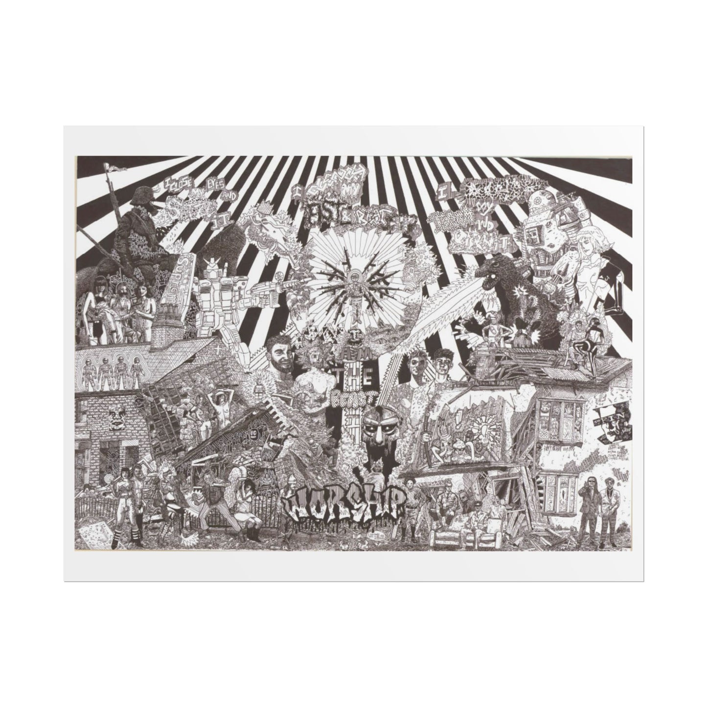 Rapscallion Big Boy Piece Rolled Poster