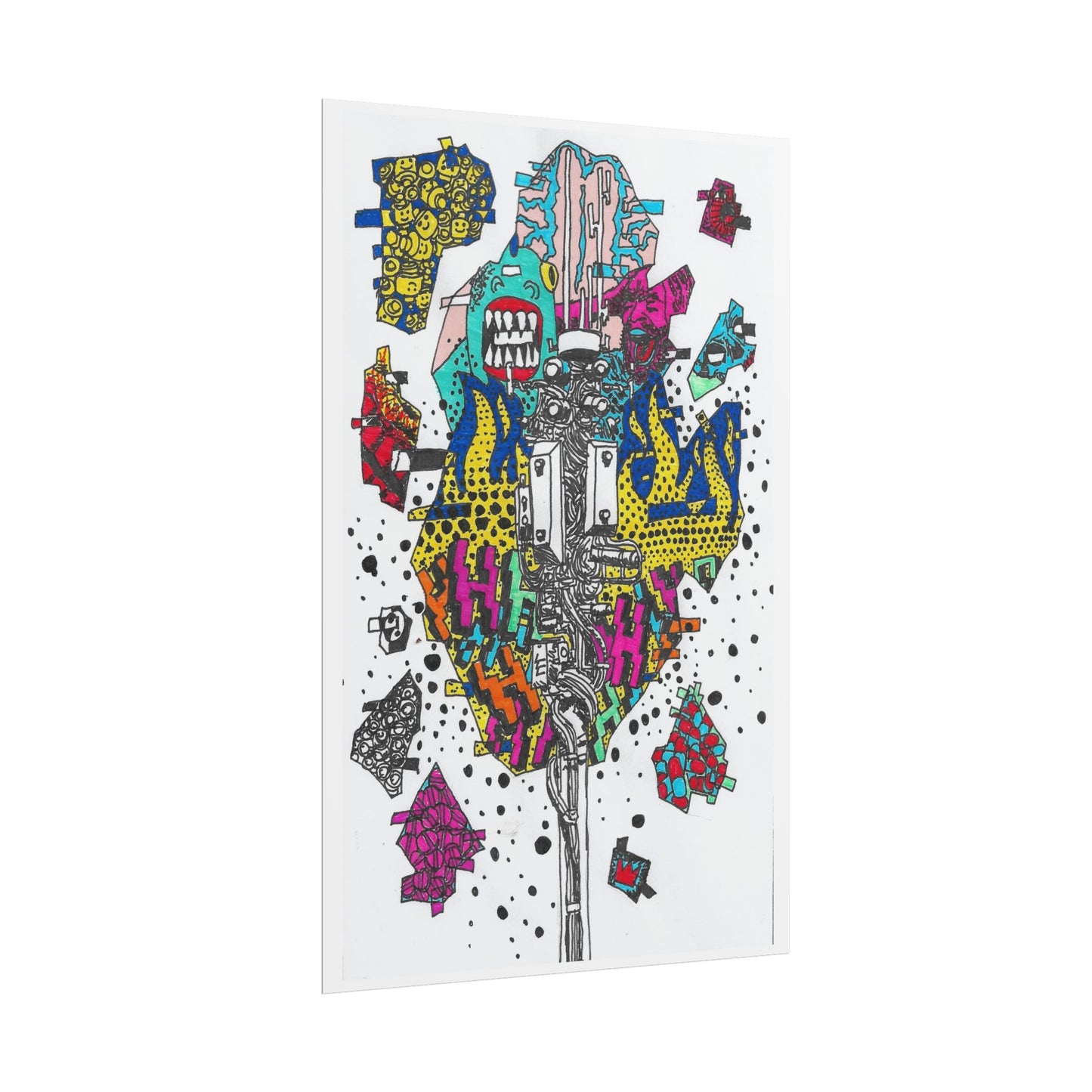 Rapscallion Pylon Rolled Poster
